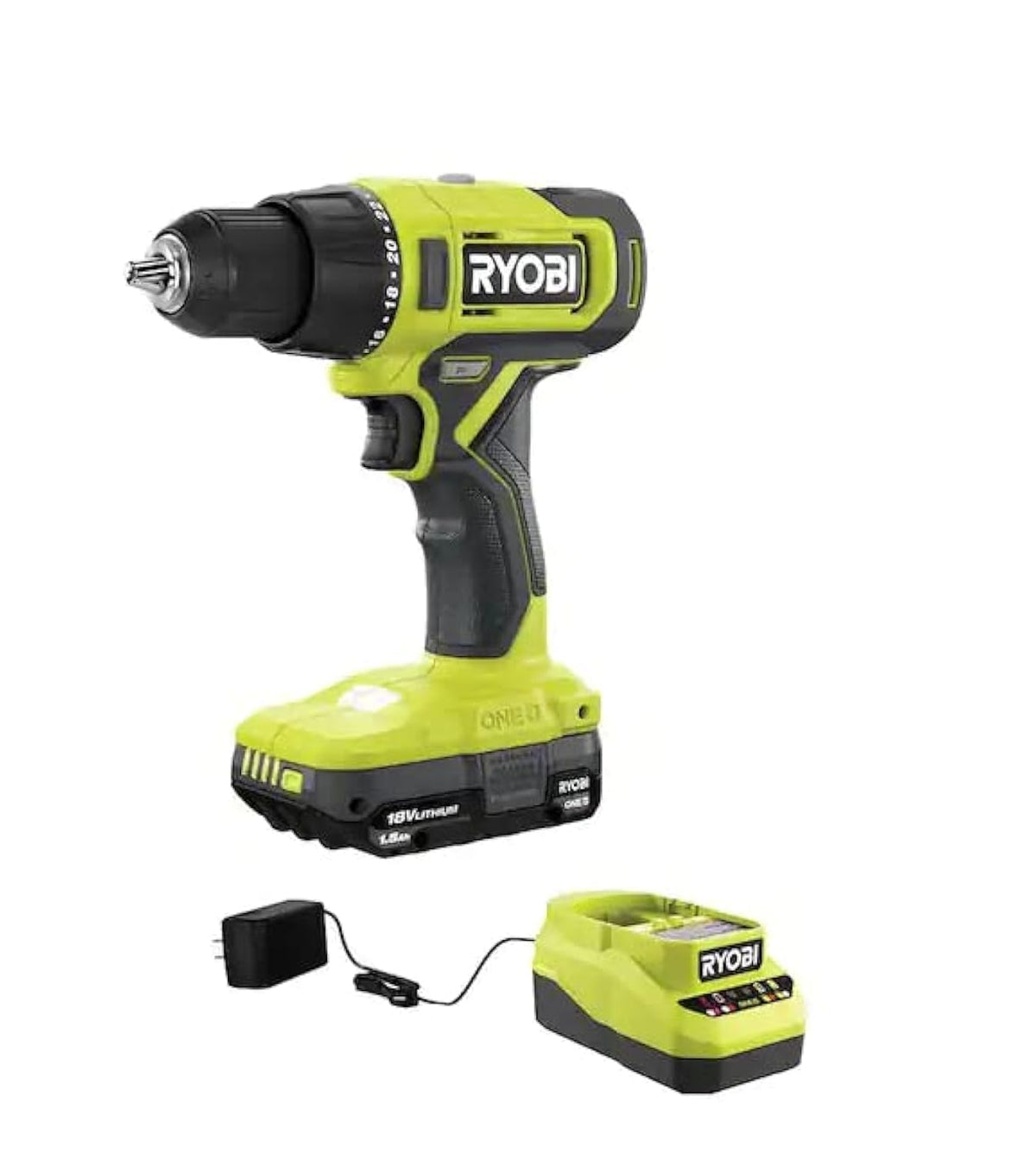 18V Cordless 1/2 in. Drill/Driver Kit with Battery and Charger I885