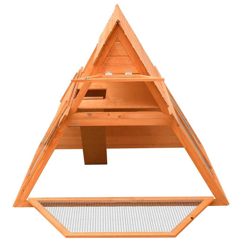 Brown Wooden Rabbit Hutch N398281