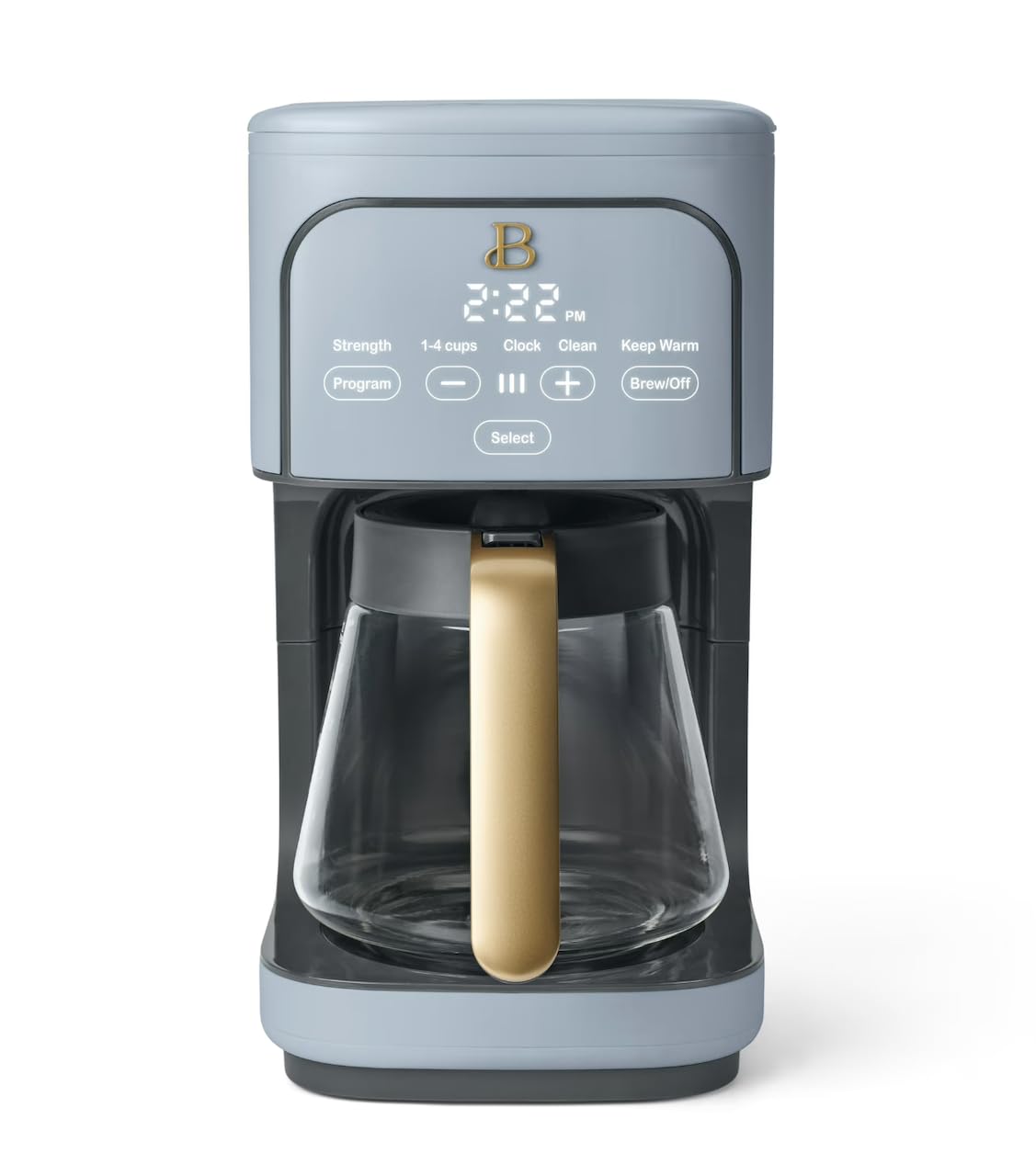 Cornflower Blue 12-Cup Programmable Coffee Maker B363