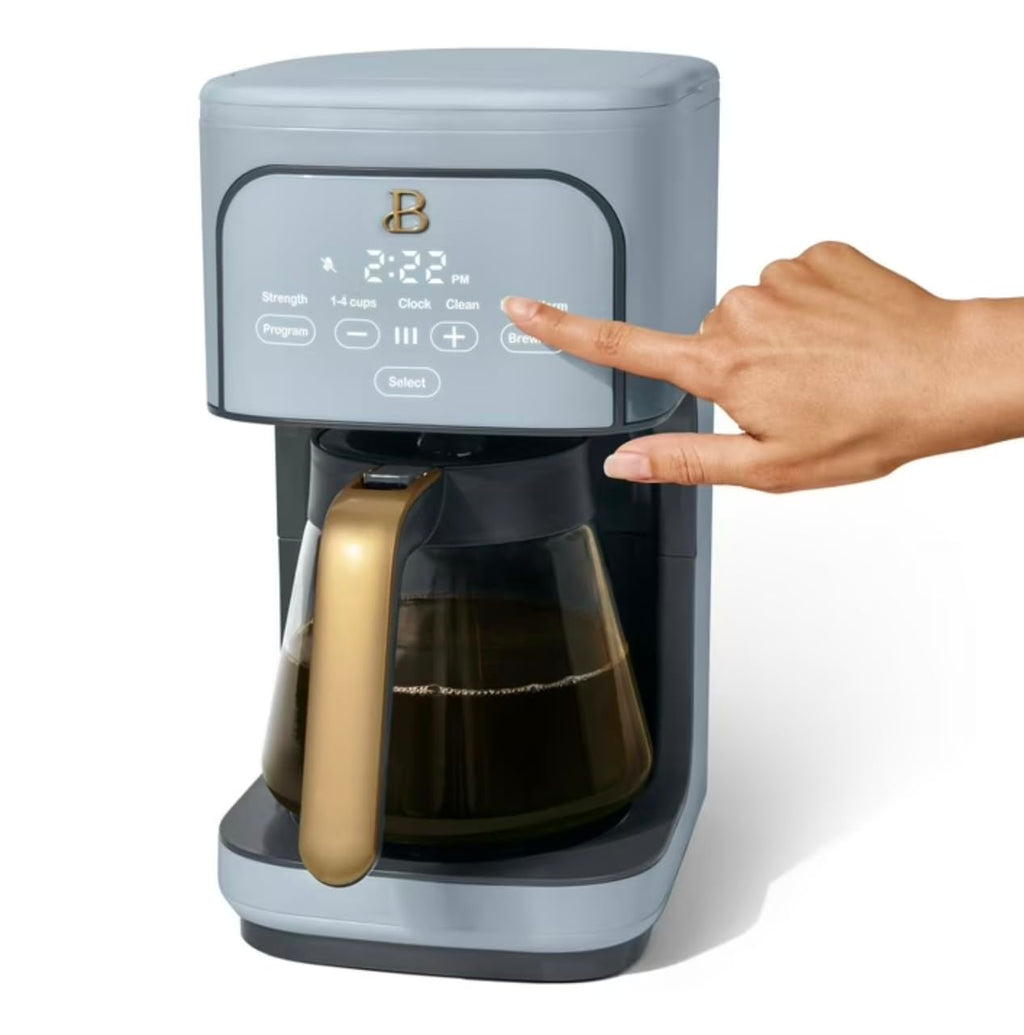 Cornflower Blue 12-Cup Programmable Coffee Maker B363