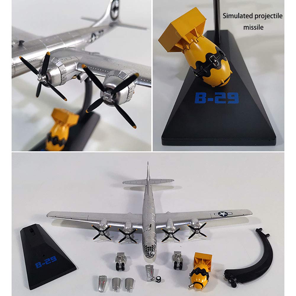 1/144 Diecast WWII B-29 Bomber Model Aircraft R962
