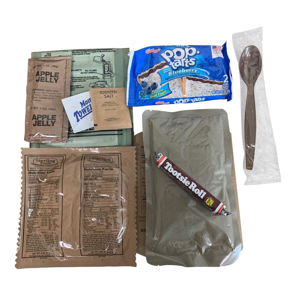 Case of 12 Military MREs B-Menu S94307