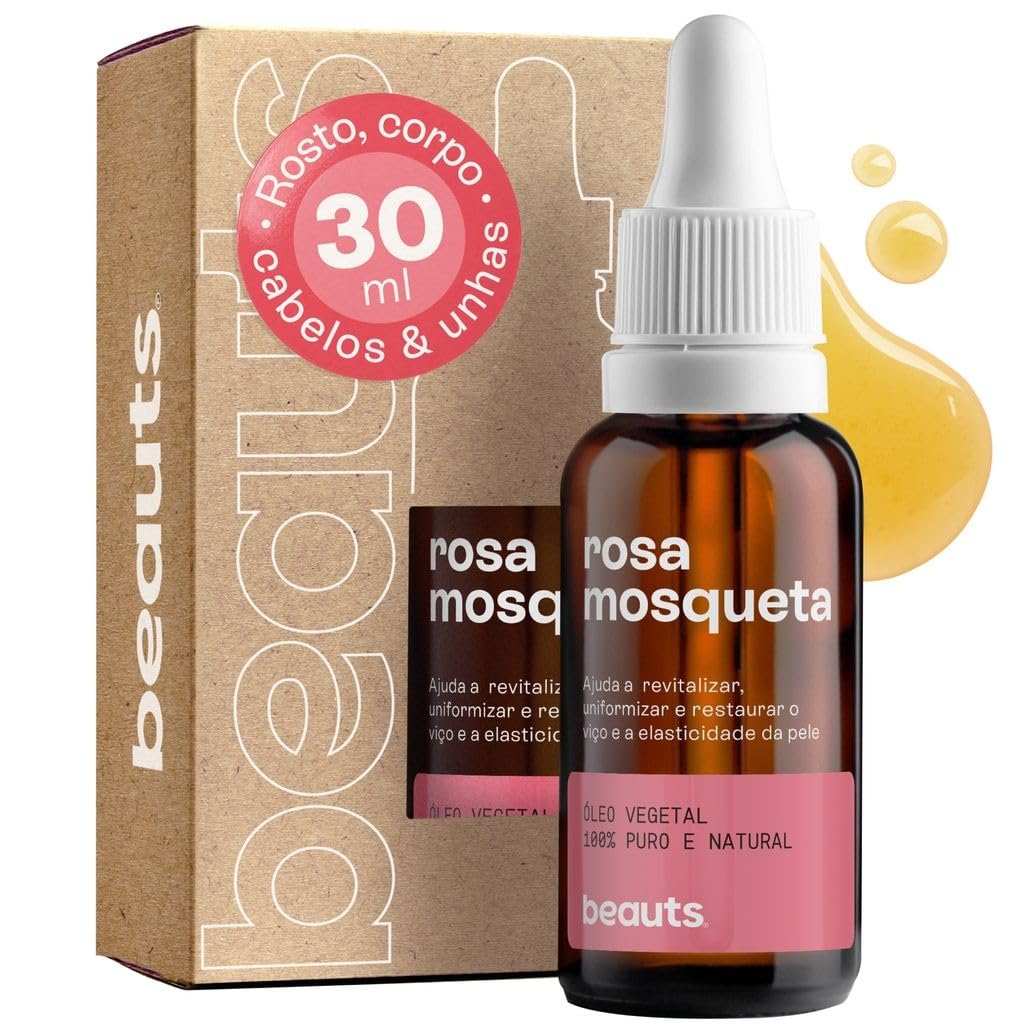 Cold-Pressed Unrefined Rosehip Seed Oil 1 oz A1310