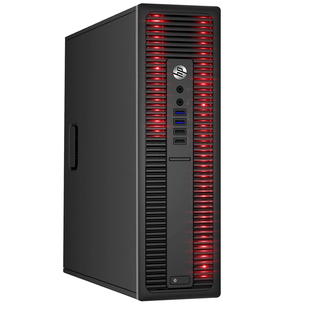 Custom Built RGB Lights PC with 24 Inch Monitor Intel Core i5 16GB RAM 512GB SSD W966071