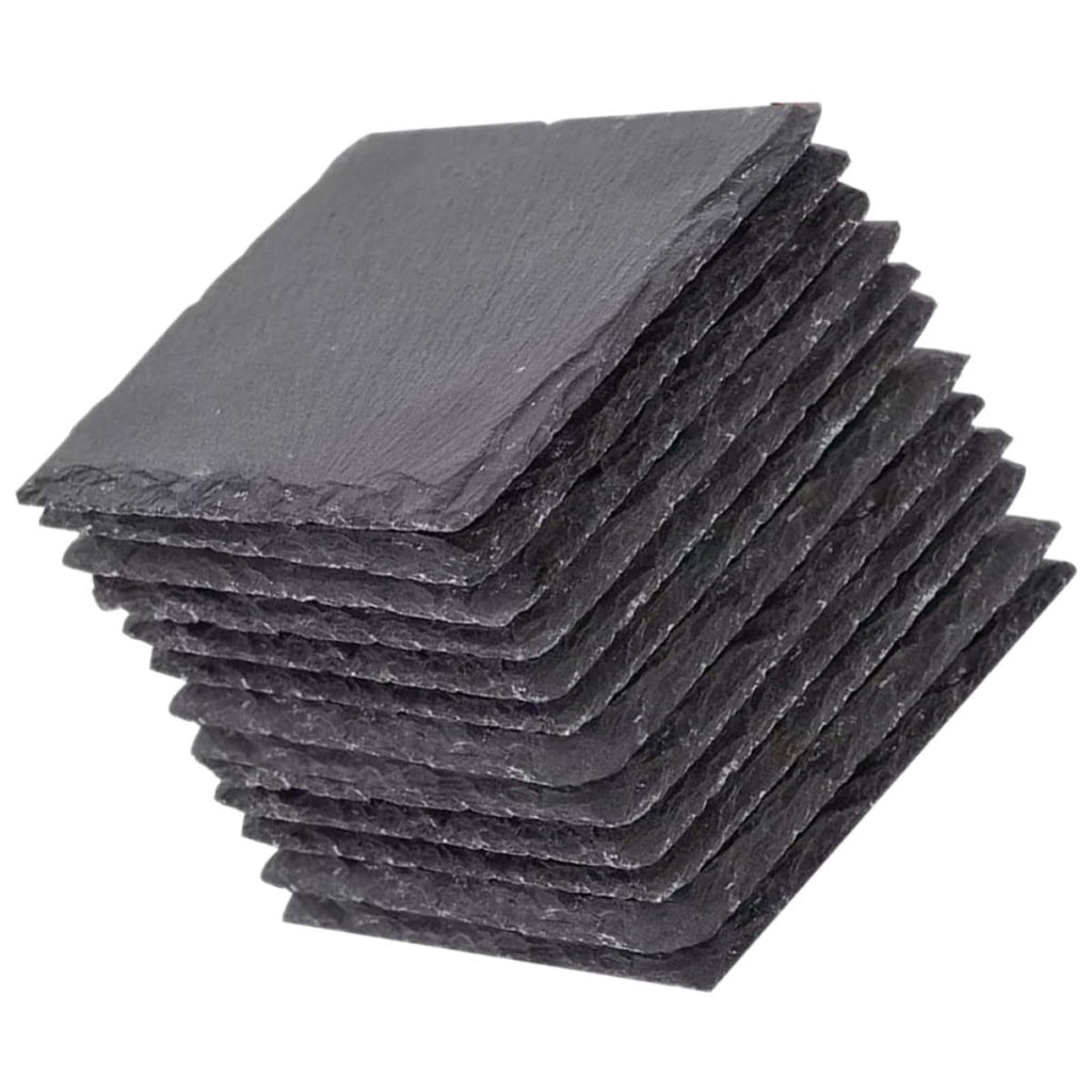 Natural Stone Coasters Set 12pcs F4188