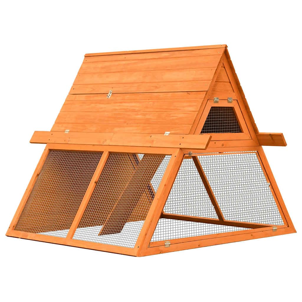 Brown Wooden Rabbit Hutch N398281