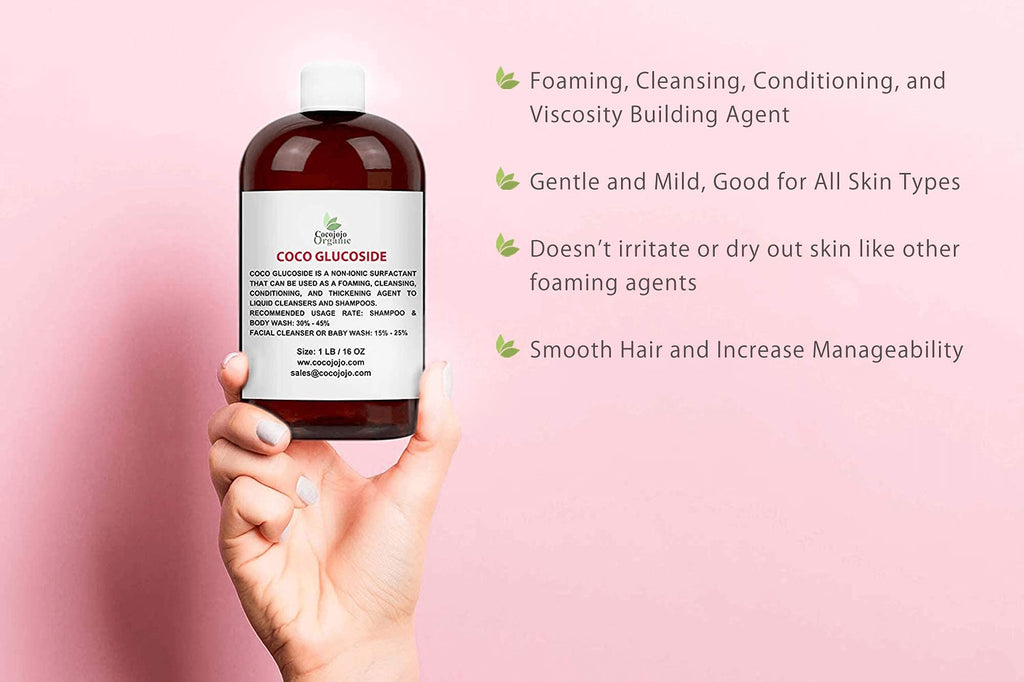 16 oz Plant Derived Coco Glucoside Surfactant W144