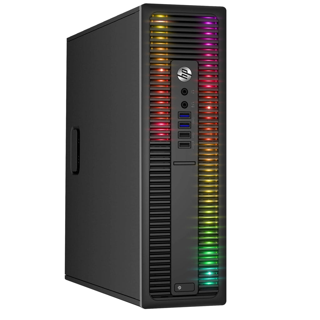 Custom Built RGB Lights PC with 24 Inch Monitor Intel Core i5 16GB RAM 512GB SSD W966071