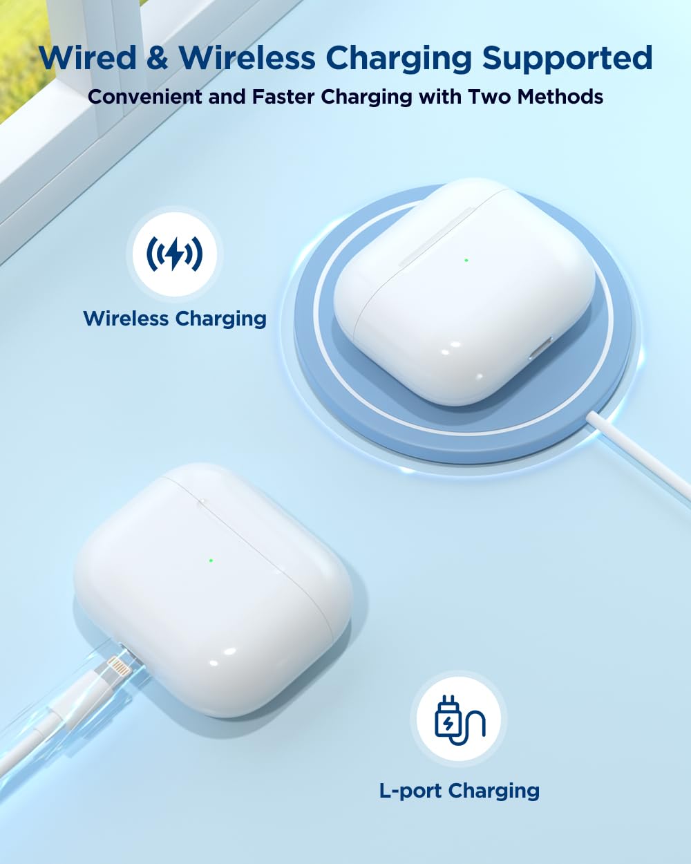Wireless Charging Case with Lightning Port Y111