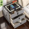 LED Nightstand with Bluetooth Speaker Z957408