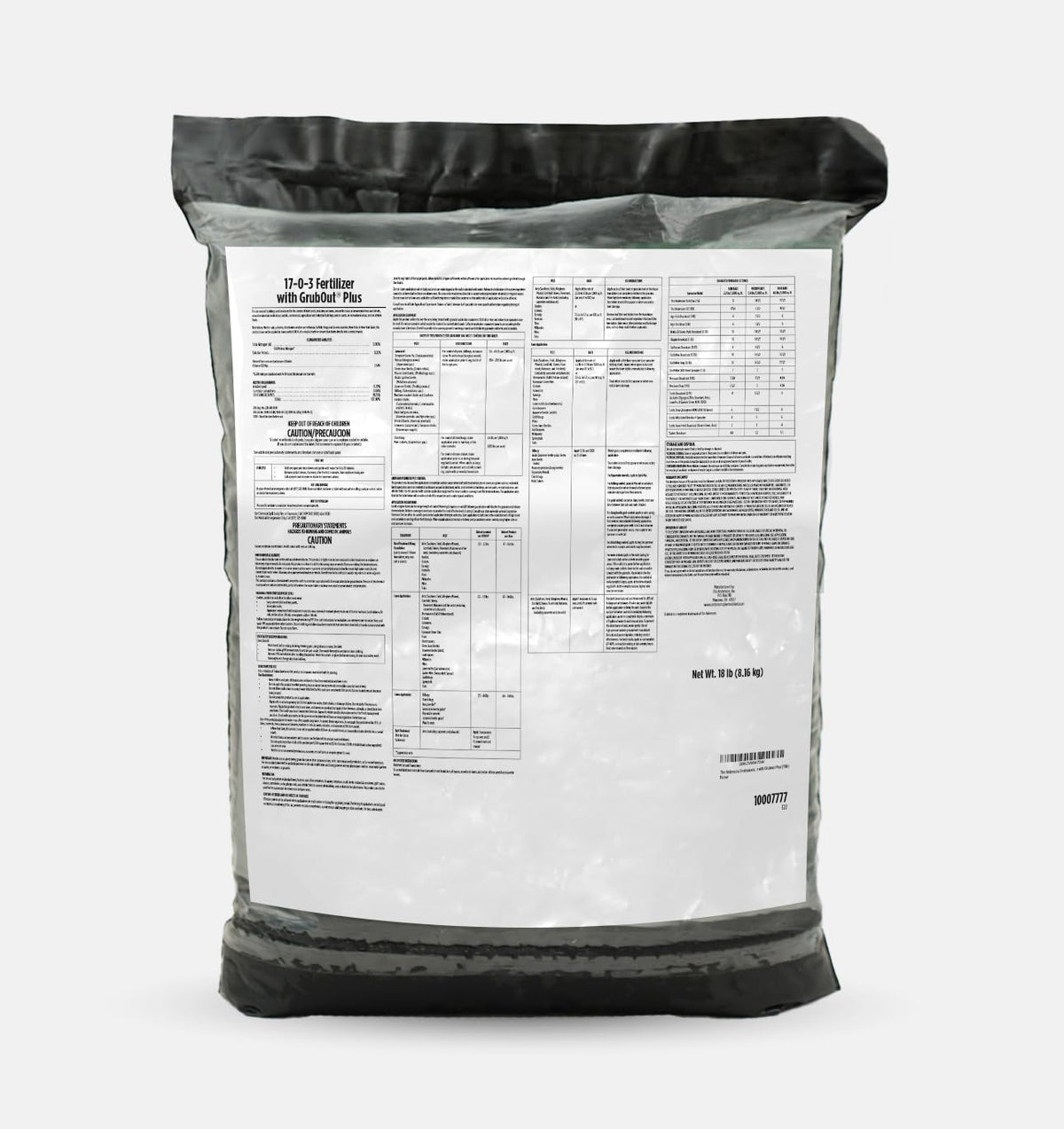 17-0-3 Fertilizer 18,100 sq ft 40lb P8844