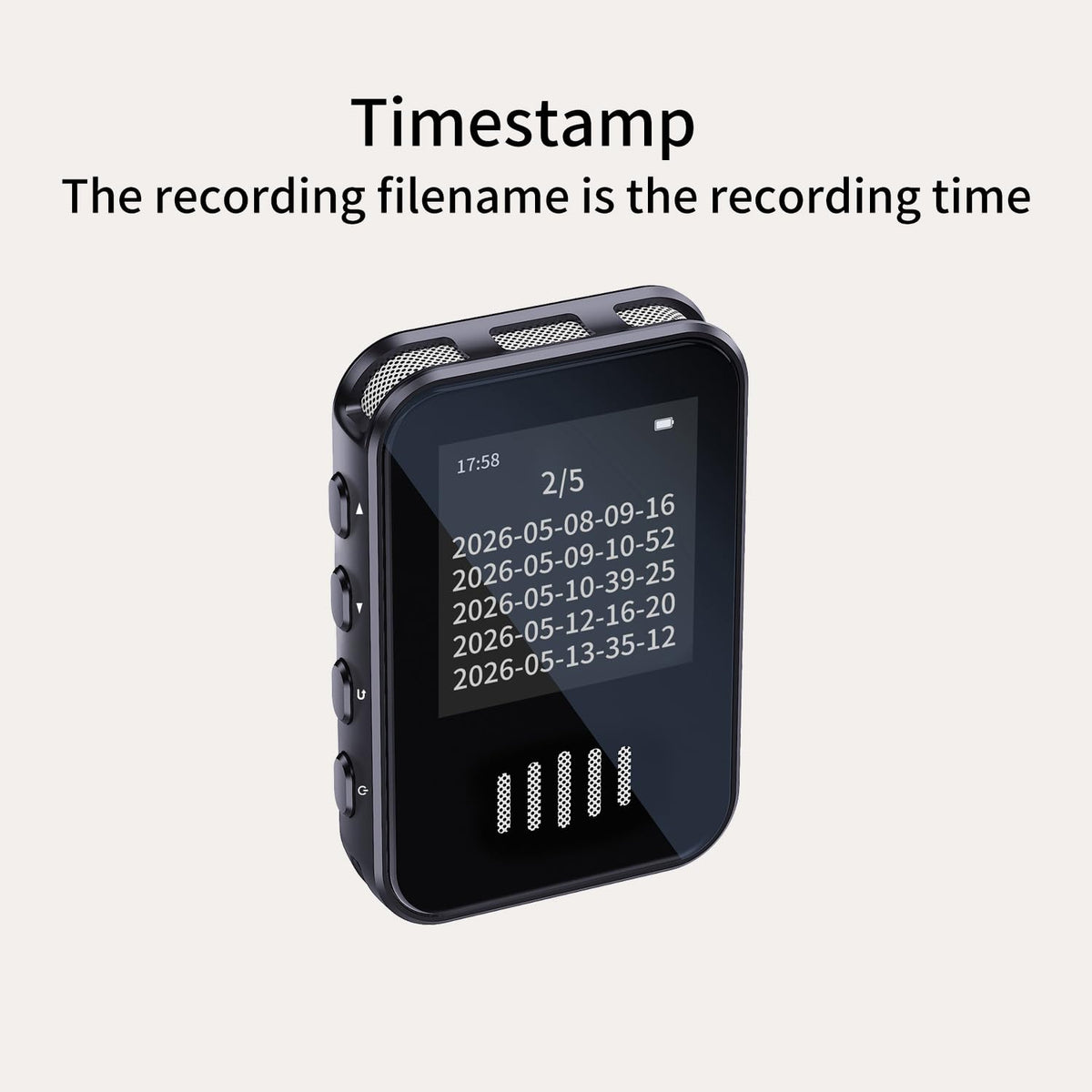 Voice-Activated Recorder with Playback N548004