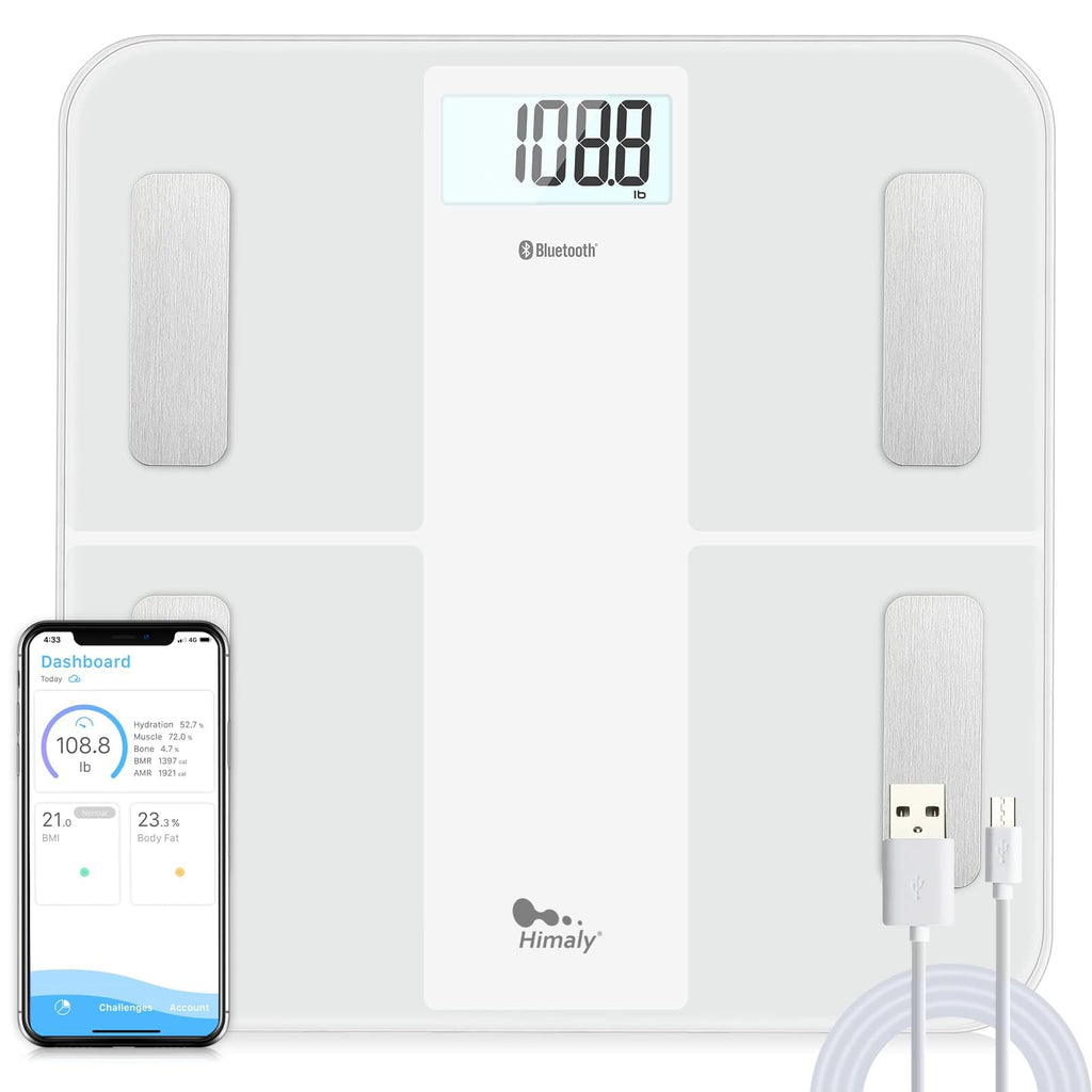 USB Rechargeable Digital Bathroom Scale Q45994