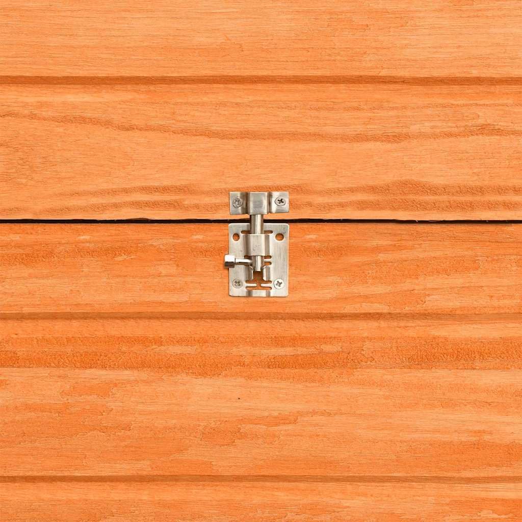 Brown Wooden Rabbit Hutch N398281