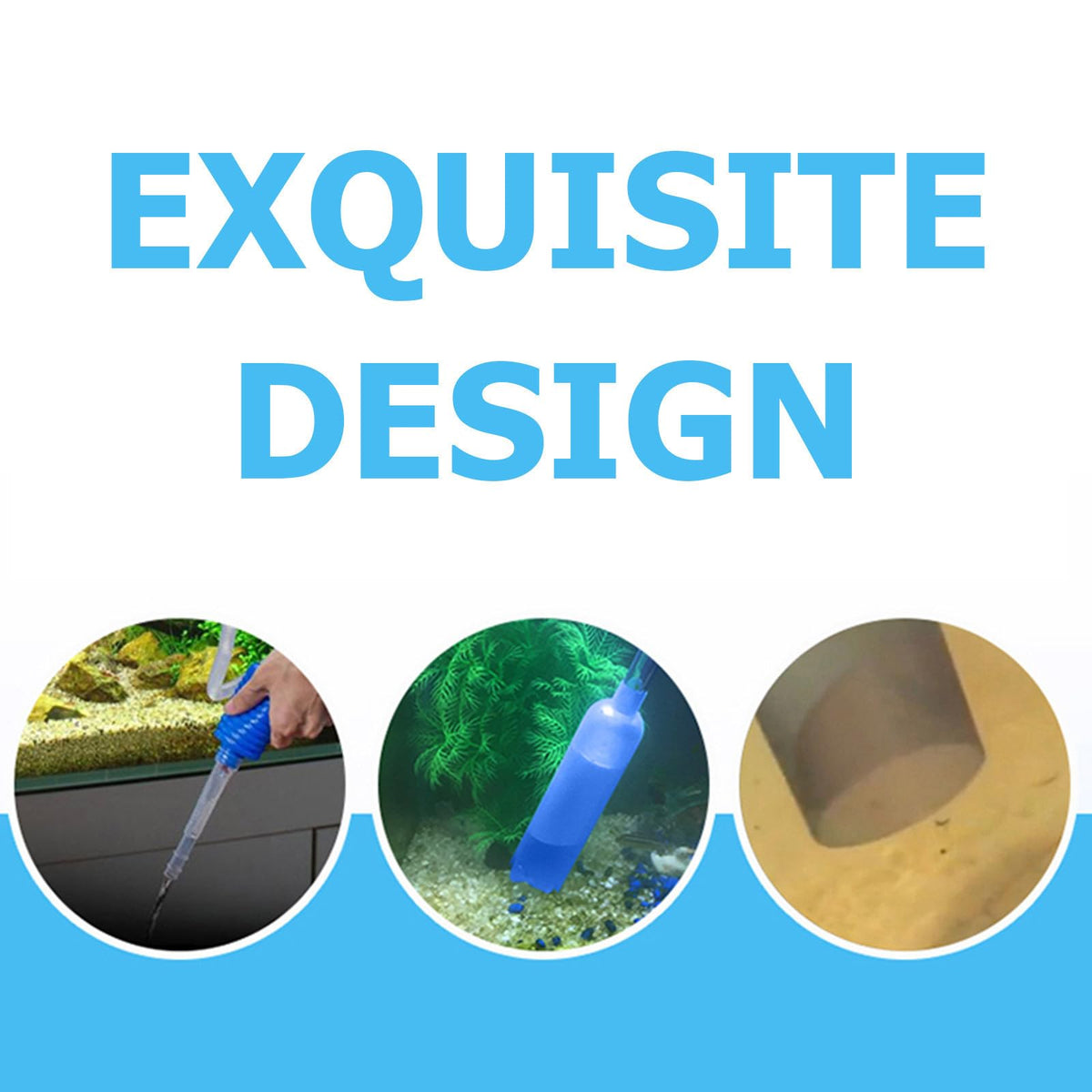 Aquarium Water Changer Kit with Brush Set K6961