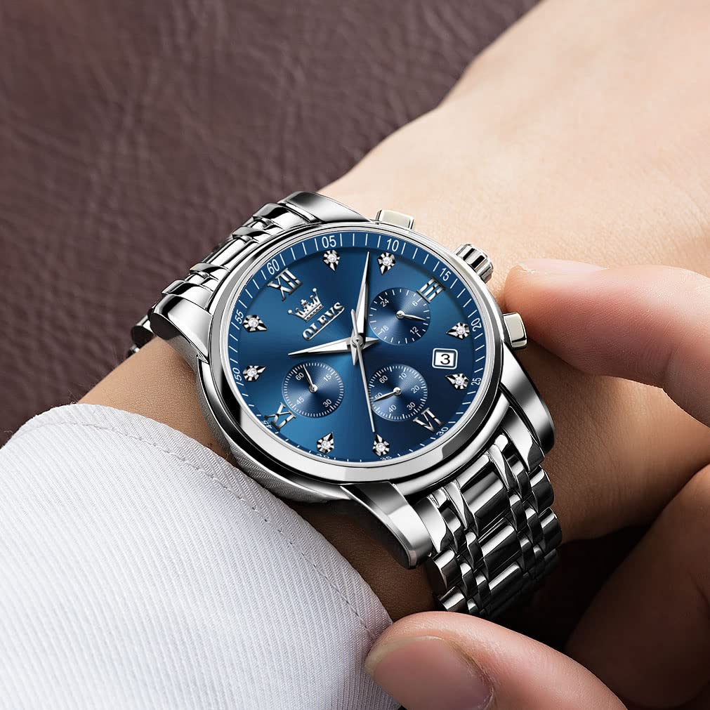 Stainless Steel Chronograph Watch U999845