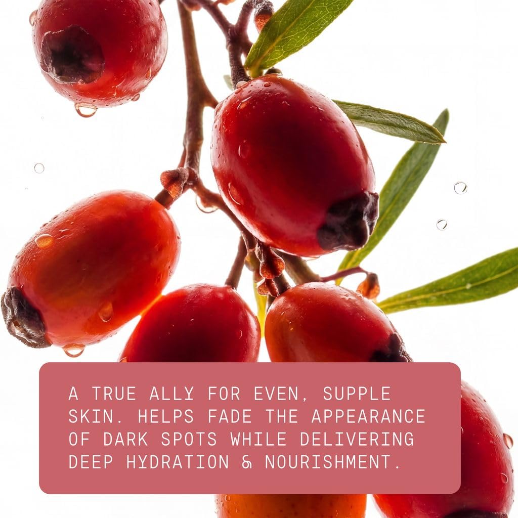 Cold-Pressed Unrefined Rosehip Seed Oil 1 oz A1310