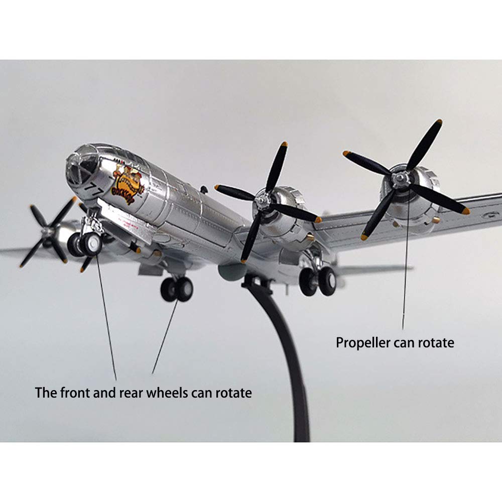 1/144 Diecast WWII B-29 Bomber Model Aircraft R962