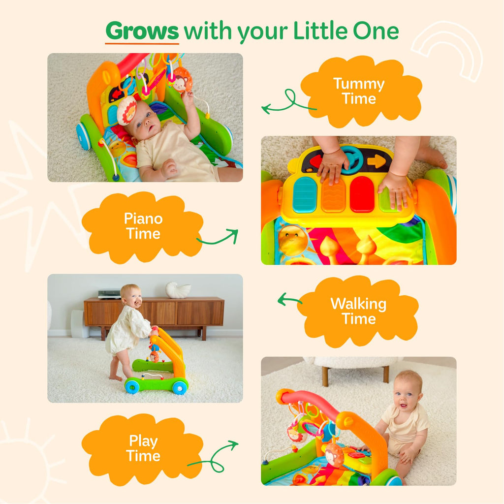 4-in-1 Baby Play Mat & Musical Activity Gym V3468