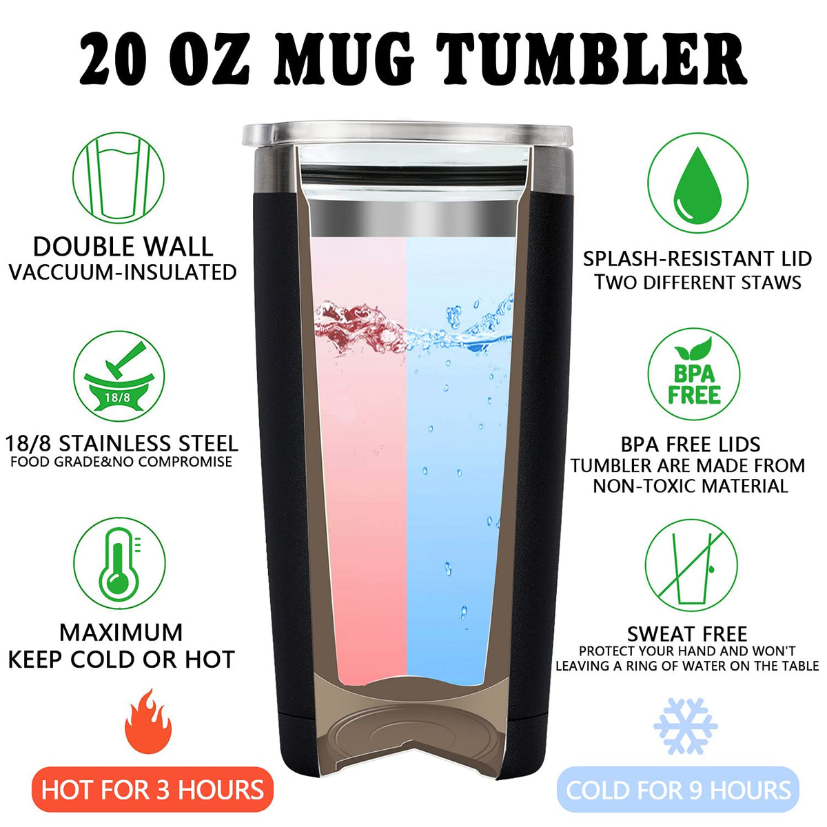 20oz Tumbler Cup M819