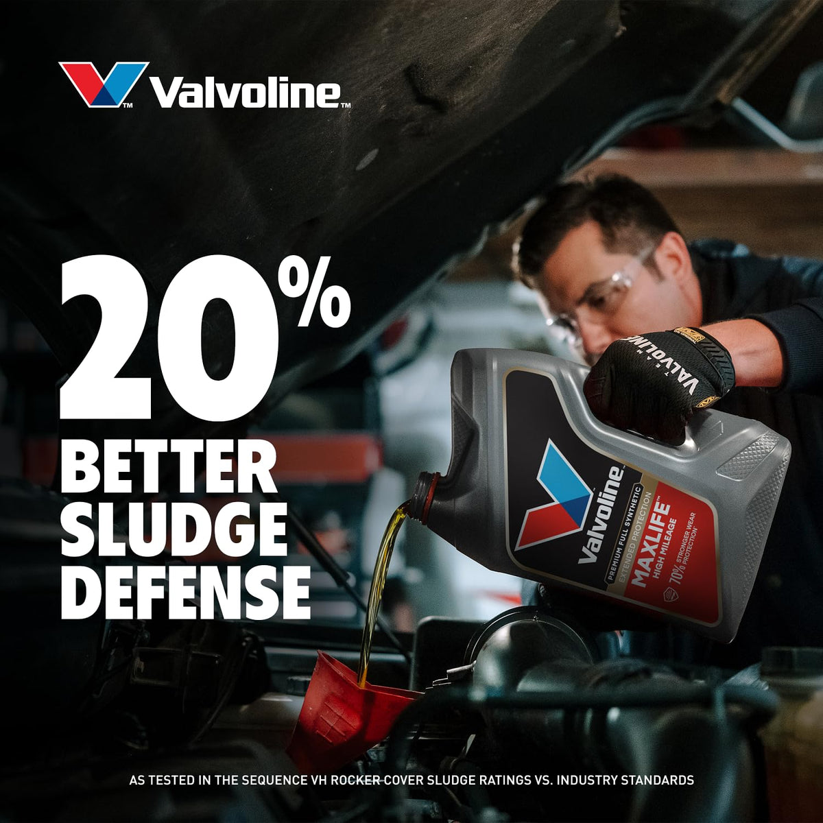 5W-20 Full Synthetic High Mileage Motor Oil 1 Quart L623