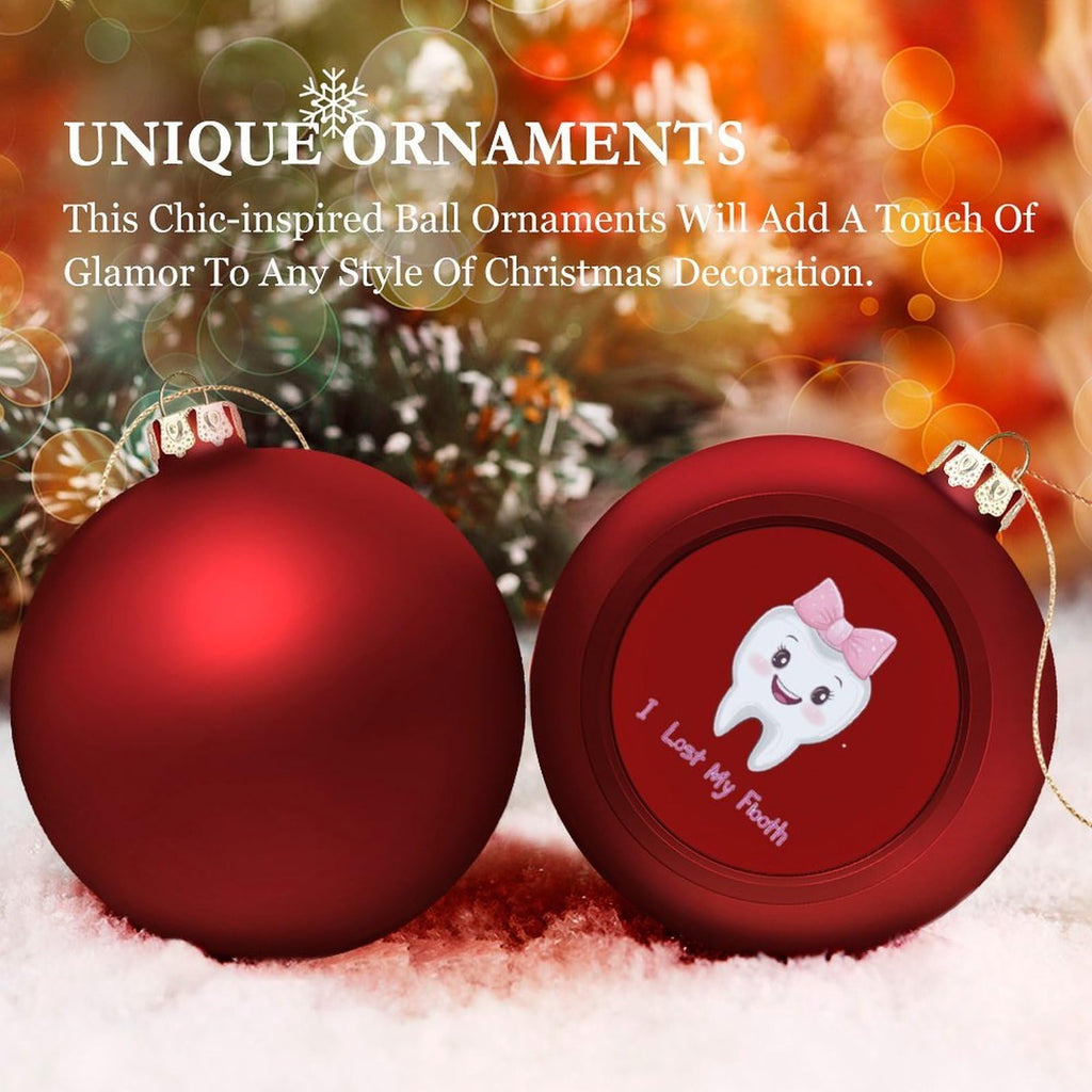 Christmas Balls Ornaments 4PCS R534676