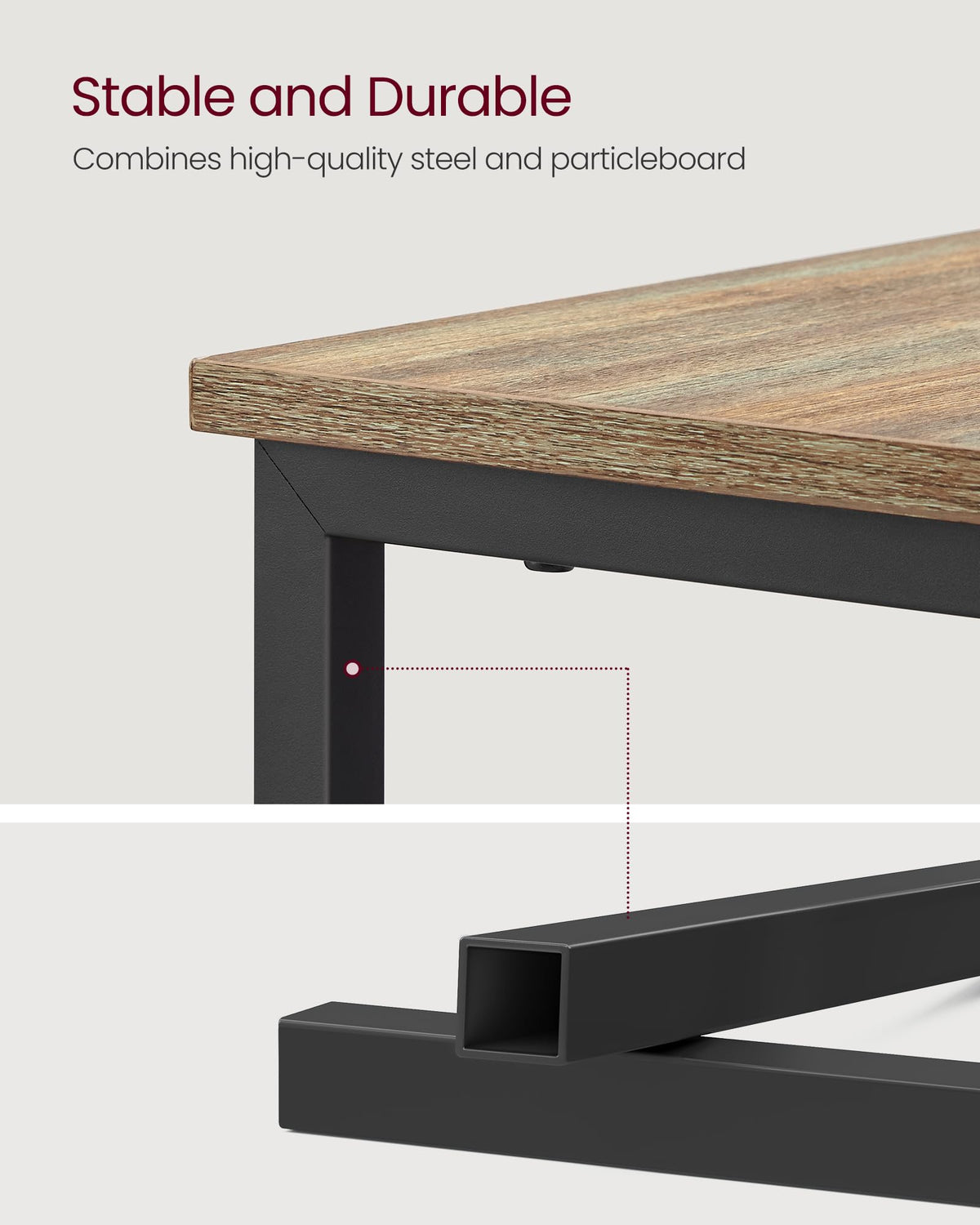 Side End Table with Charging Station N728663