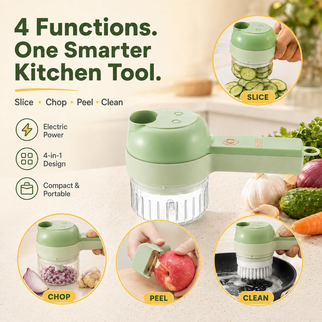 4 in 1 Handheld Electric Food Chopper T441