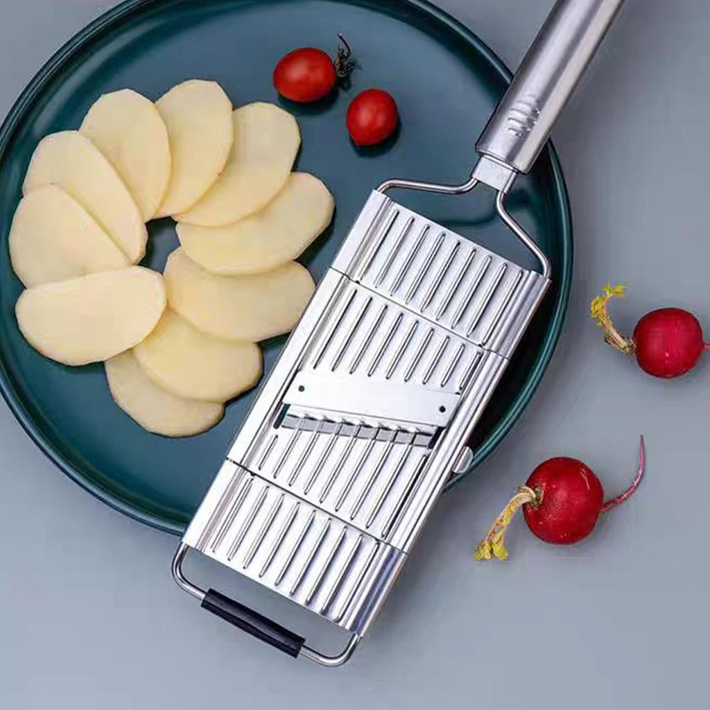 4 in 1 Stainless Steel Vegetable Chopper Grater and Slicer Set C7378