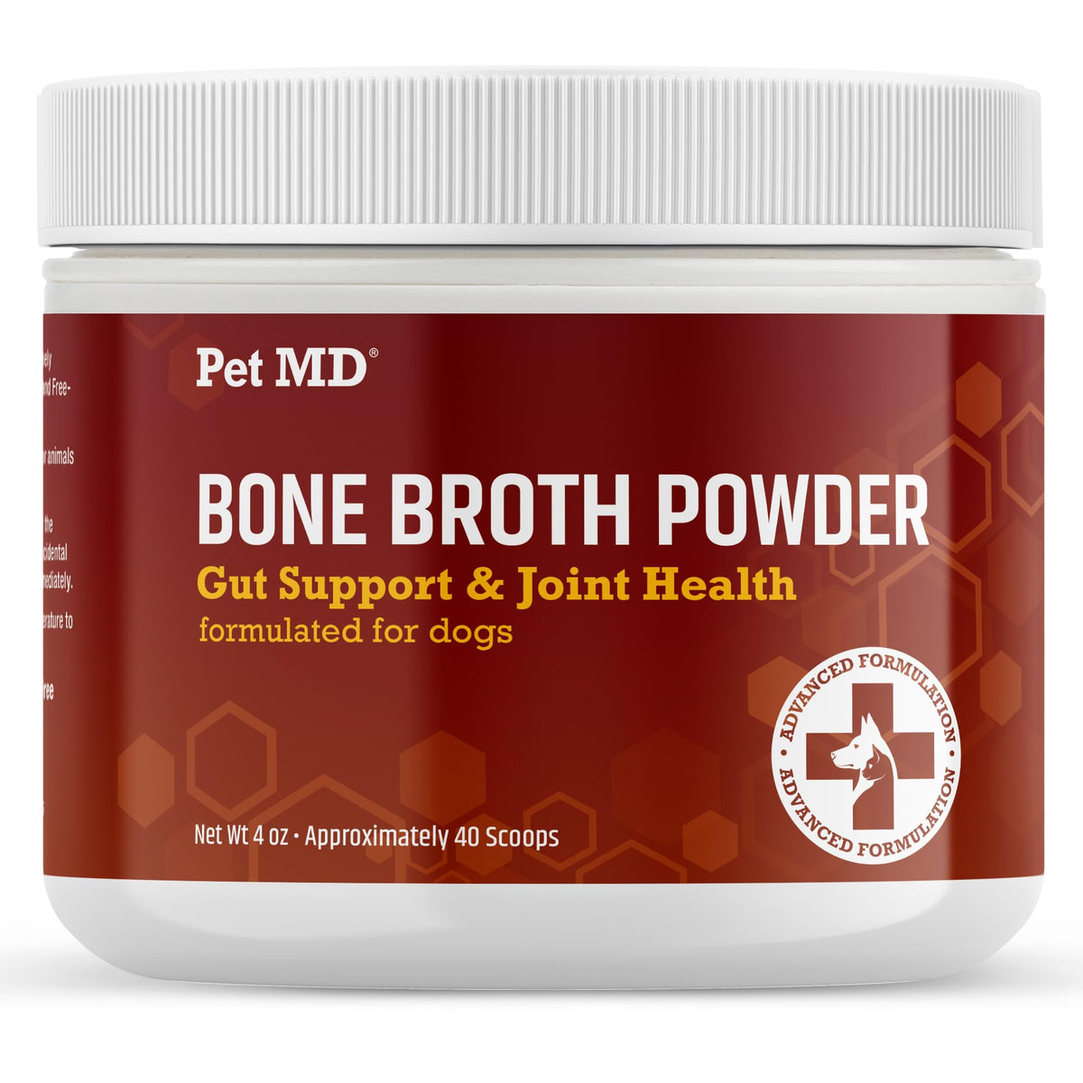 Bone Broth Powder Supplement & Peanut Butter Flavor Pill Paste M484