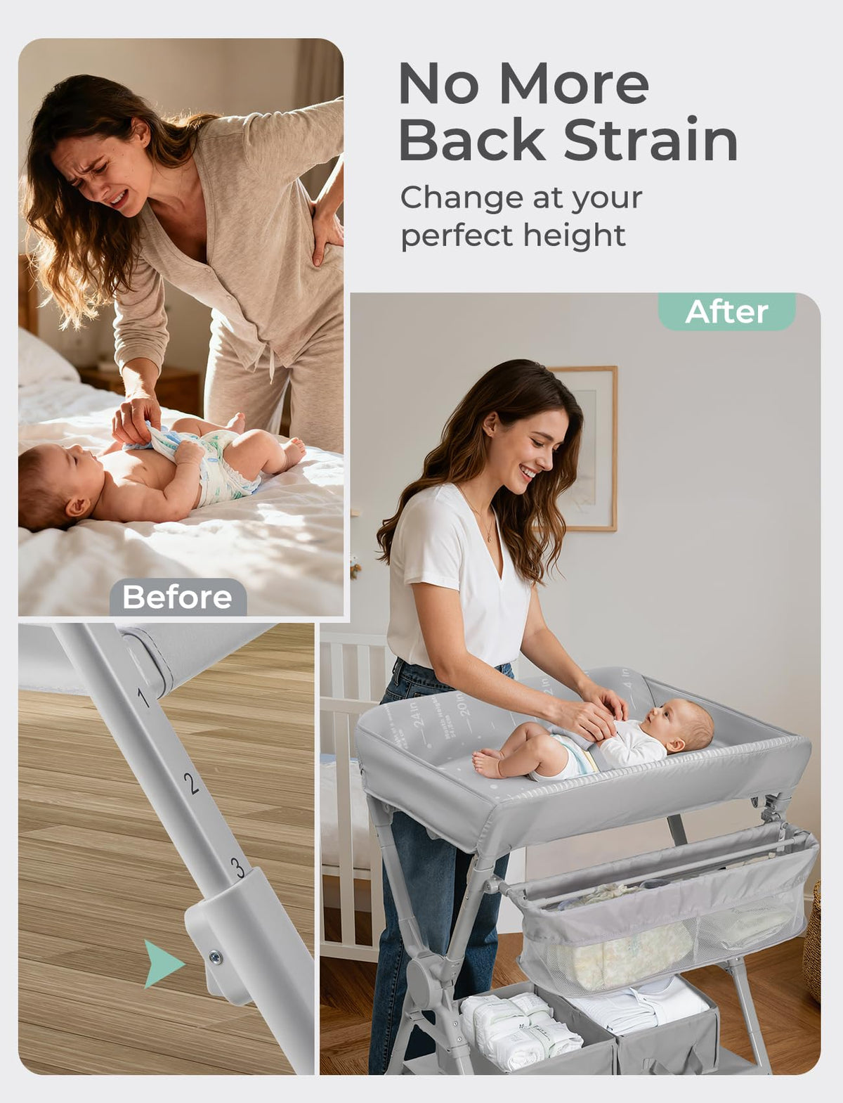 Portable Folding Baby Changing Table M8628