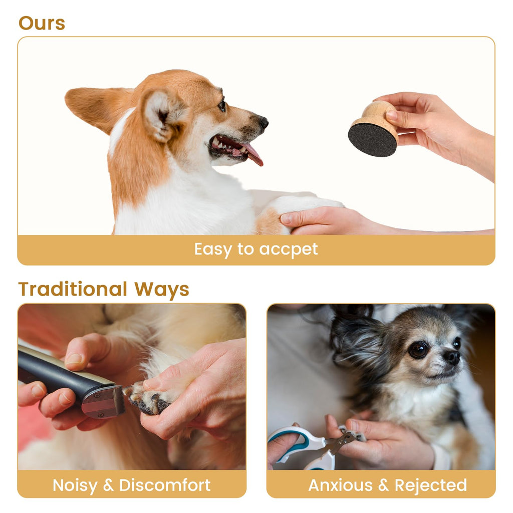 Dog Nail File with 3 Pcs Replaceable Sandpaper V64179