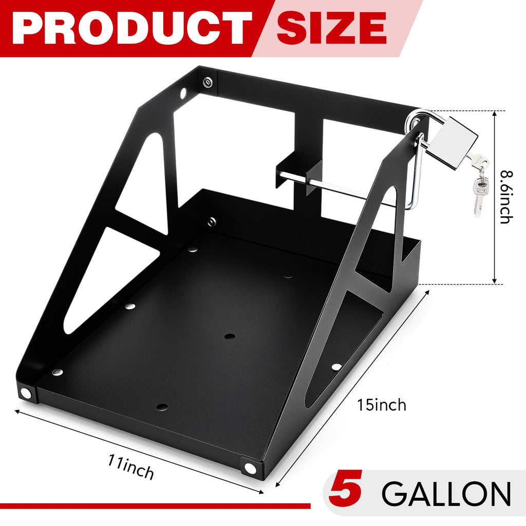 5 Gallon Gas Can Holder L599