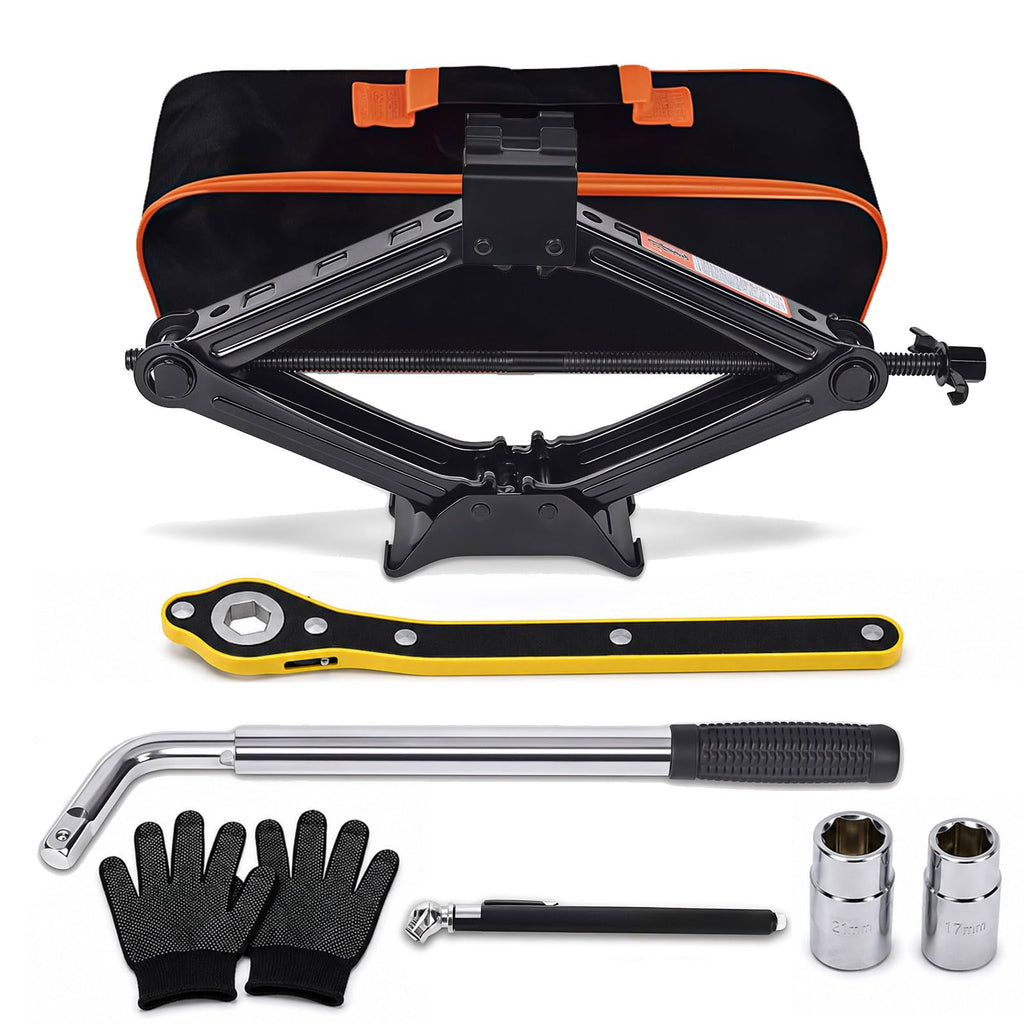 2 Ton Scissor Jack Kit with Lug Wrench S67394