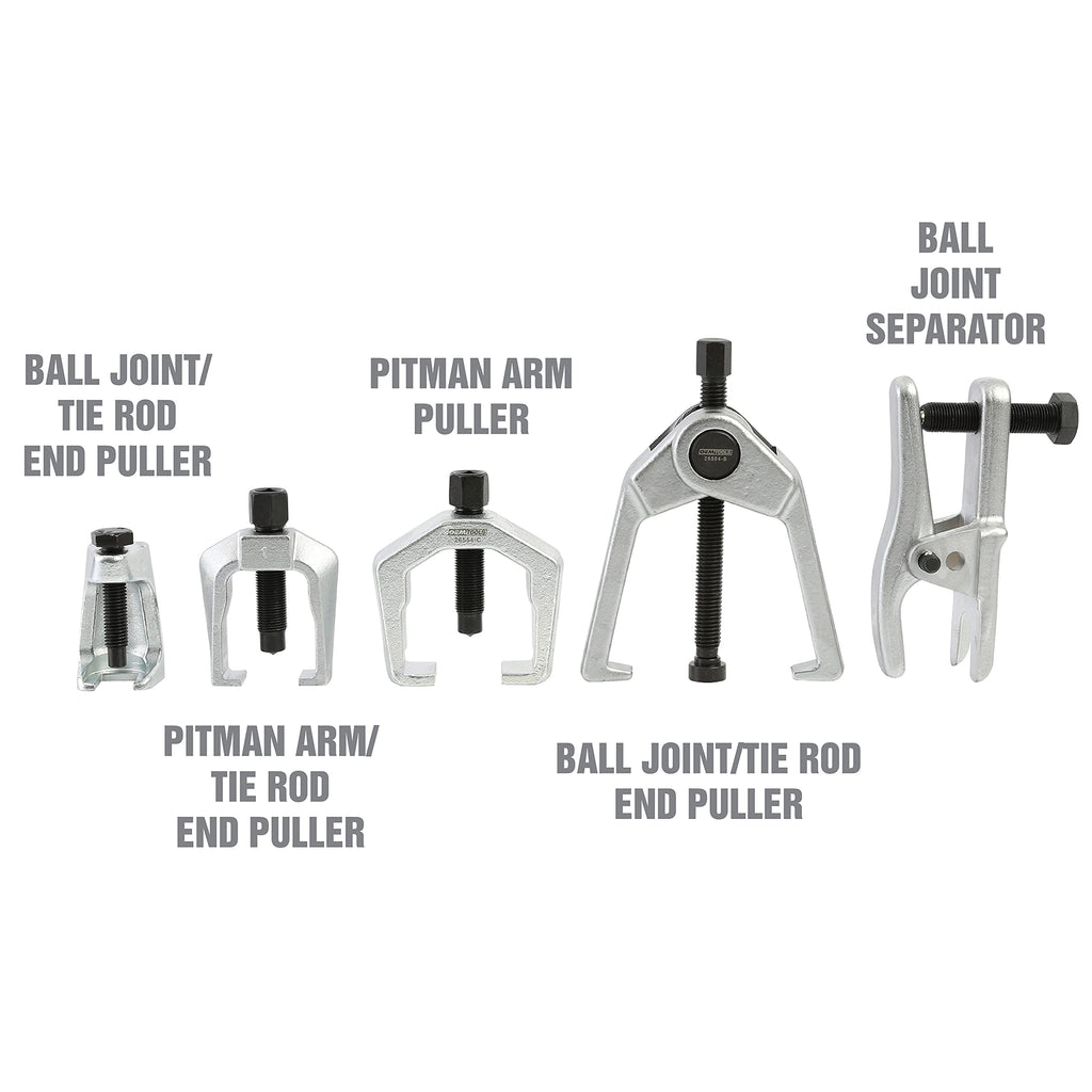 5-Pc Pitman Arm Puller & Ball Joint Separator with Case B2831