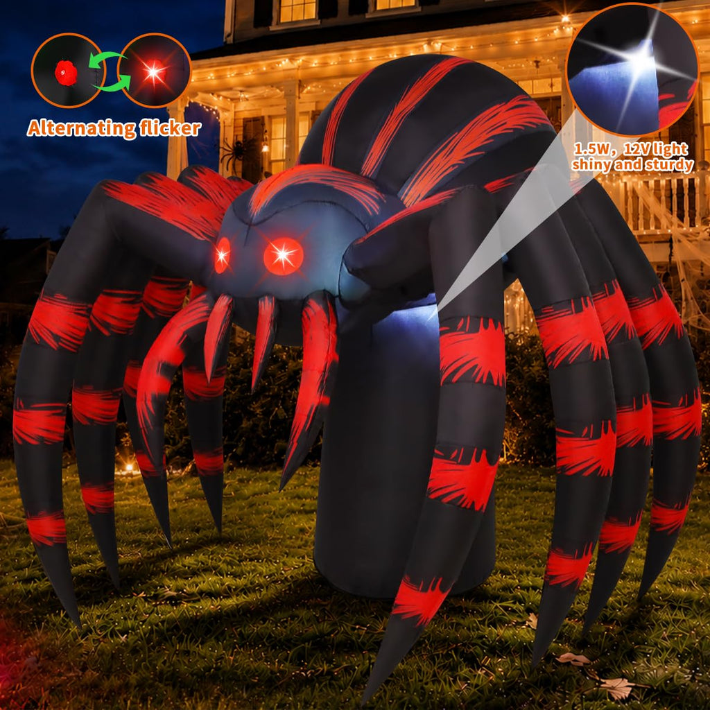 7FT Halloween Inflatables Yard Decor with LEDs Y757