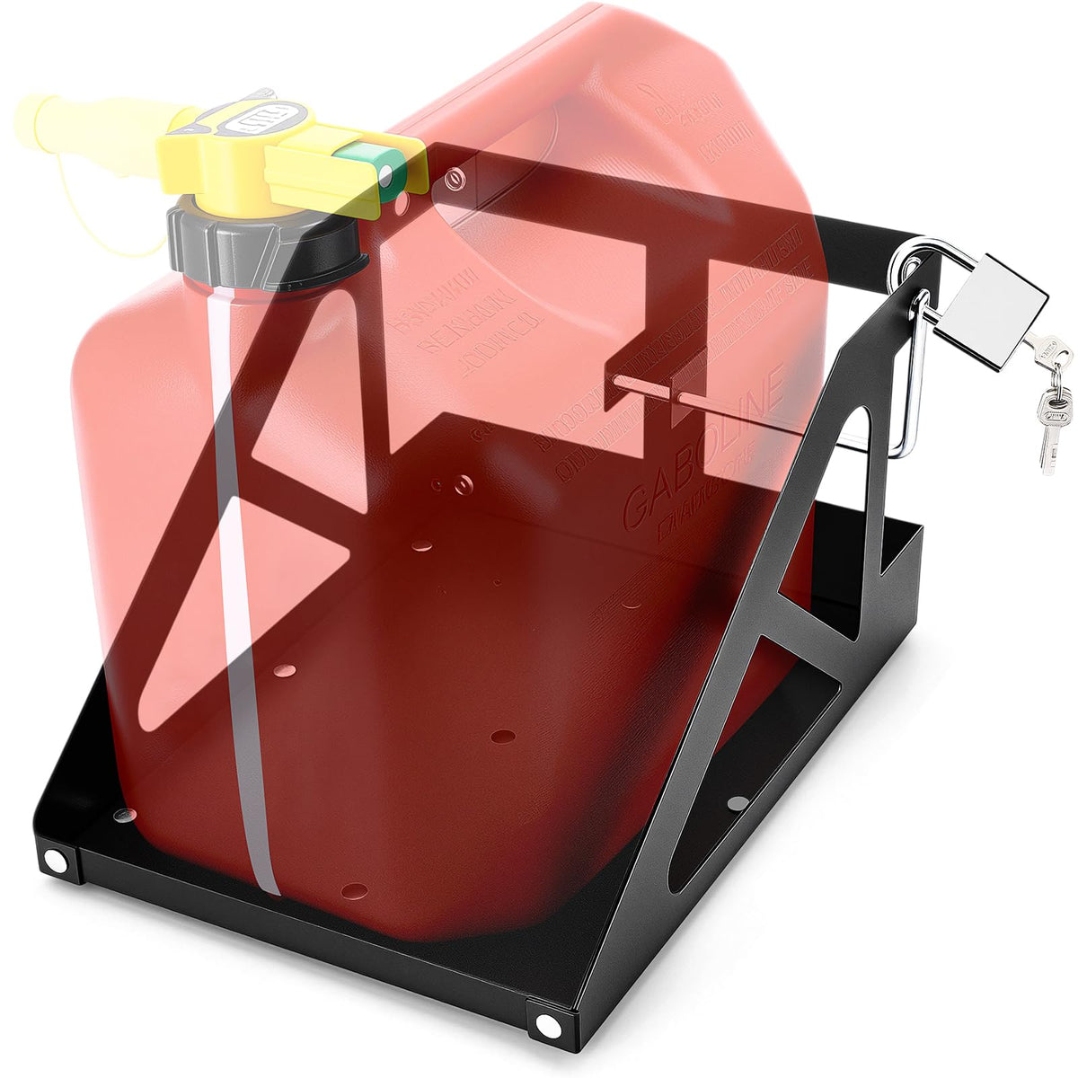 5 Gallon Gas Can Holder L599
