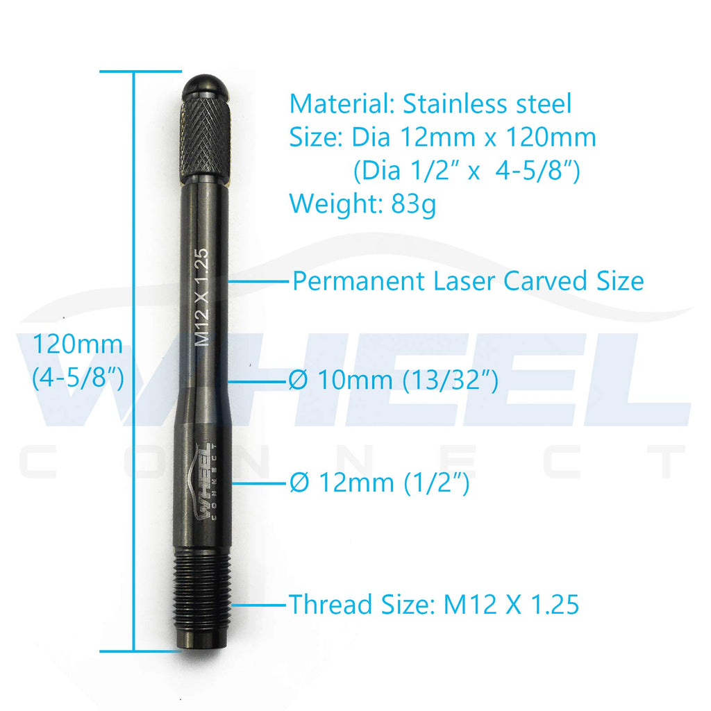 Stainless Steel Wheel Alignment Pin Set of 5 Sizes T8716