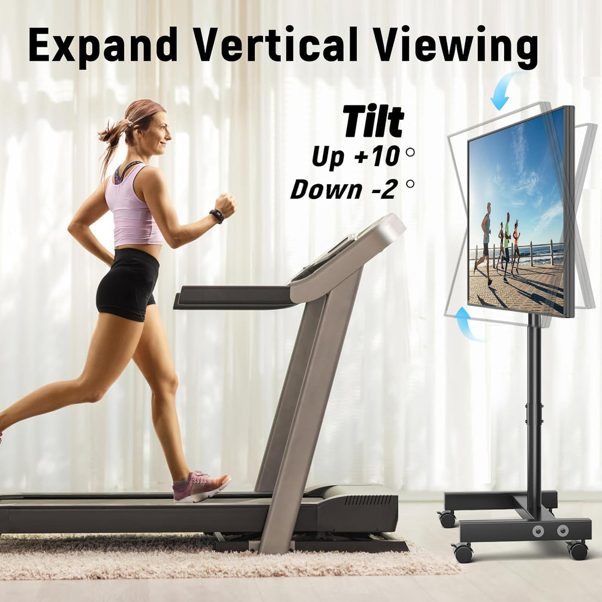 Rolling TV Stand for 13-50 Inch TVs K487999