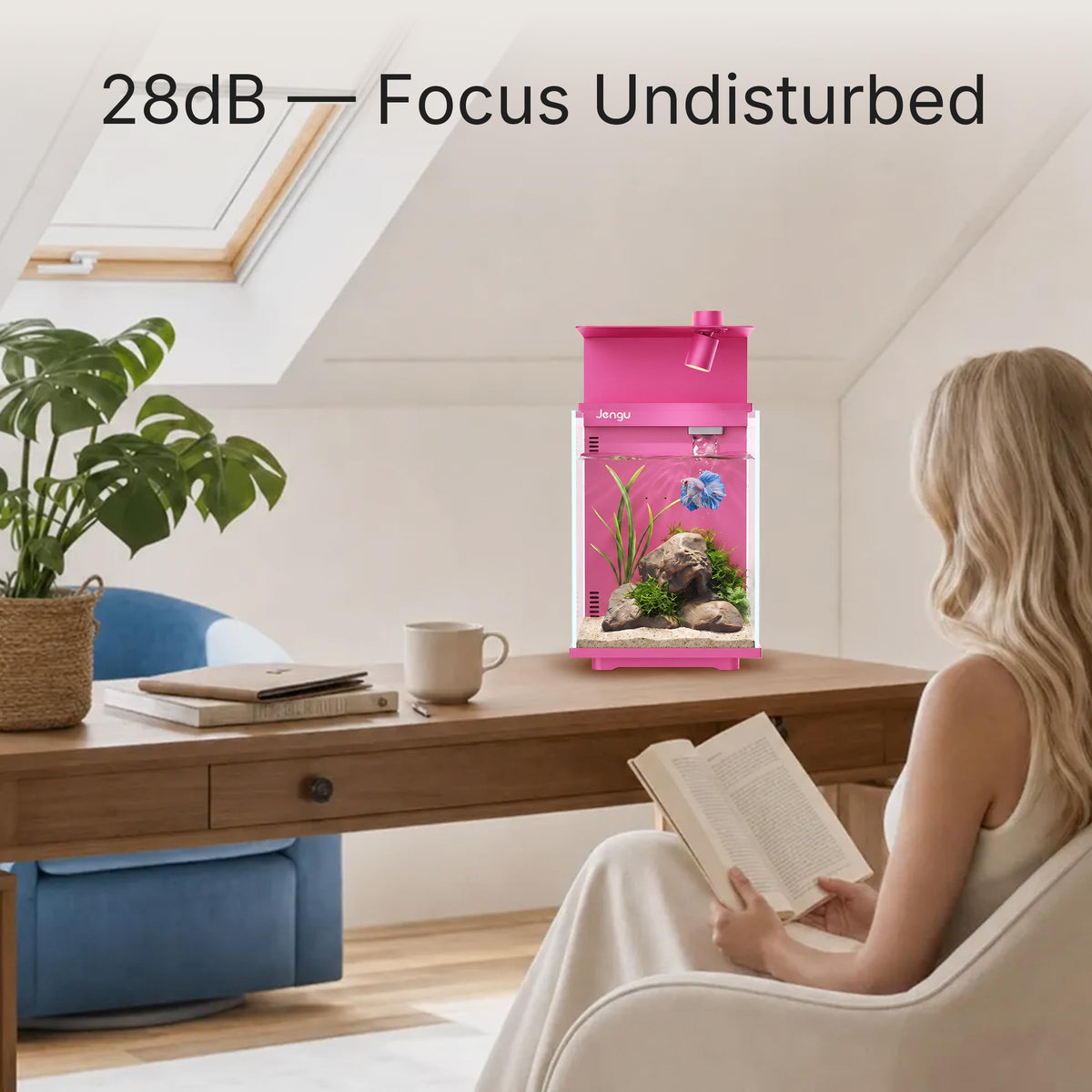 2.1 Gal Betta Fish Tank Y93105