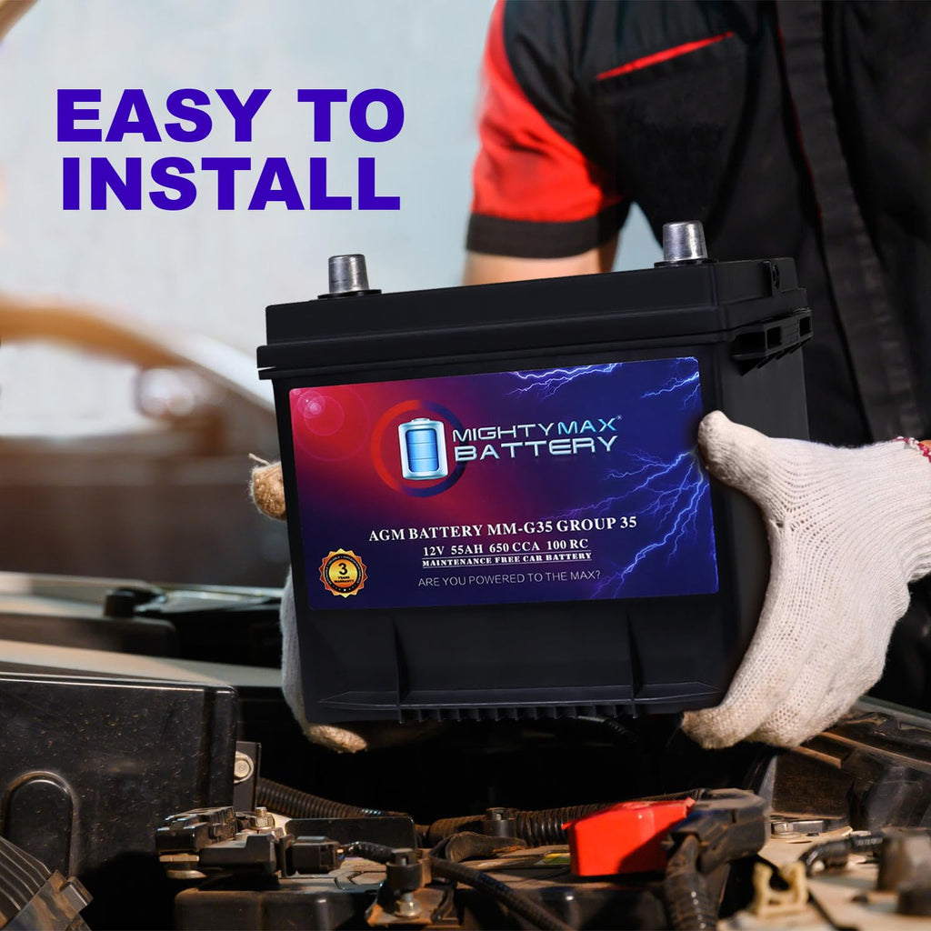 12V 55Ah AGM Replacement Battery U81849