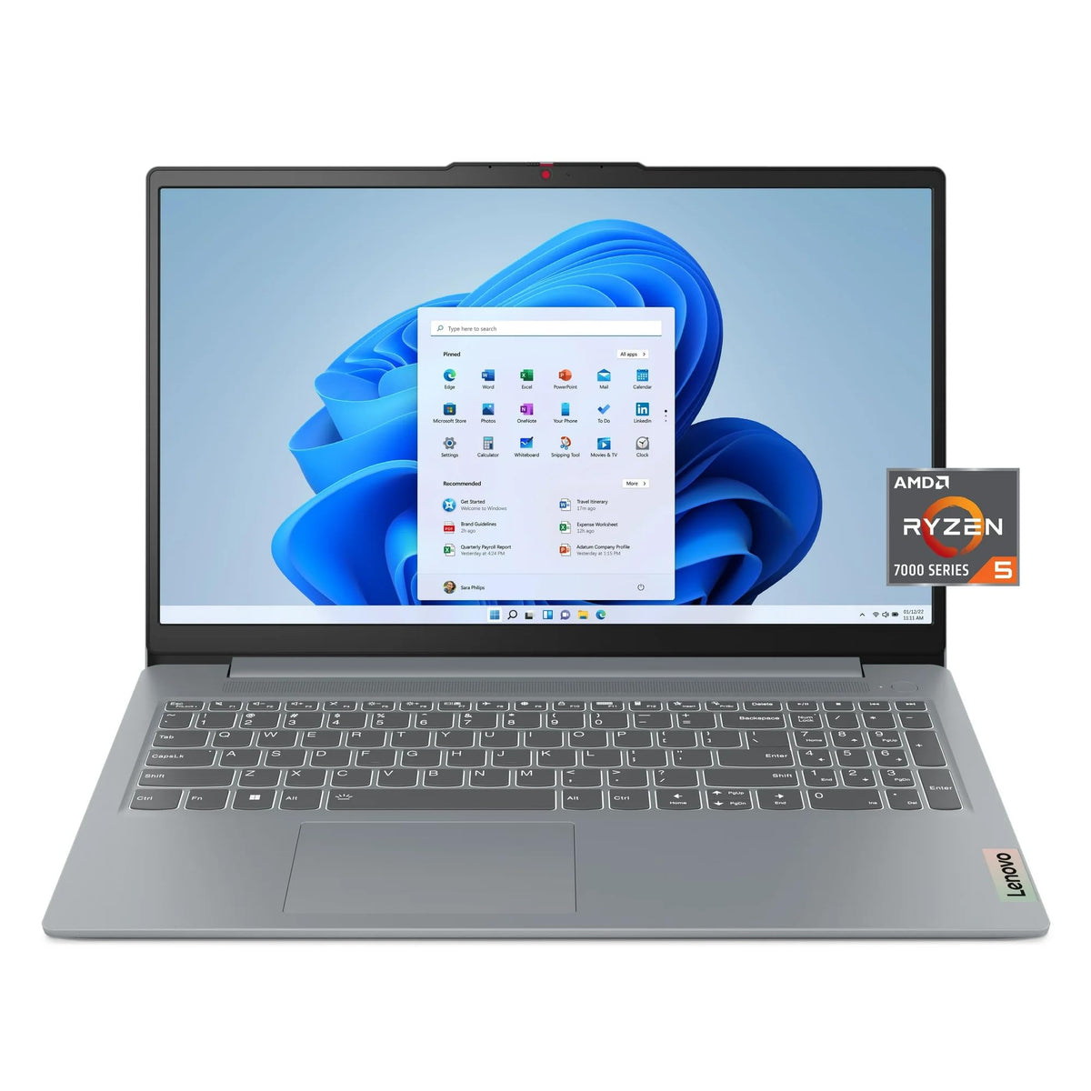 15.6" FHD Touch Laptop AMD Ryzen 5 8GB DDR5 RAM 512 SSD Windows 11 P994420