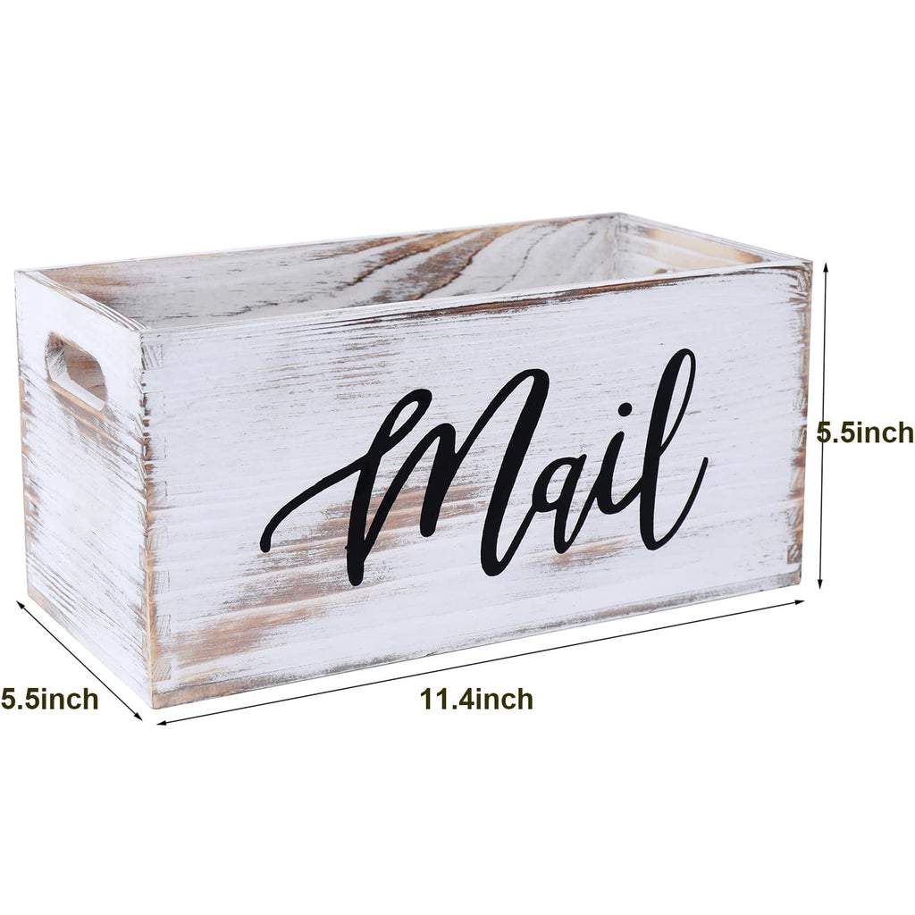 White Mail Organizer V9313