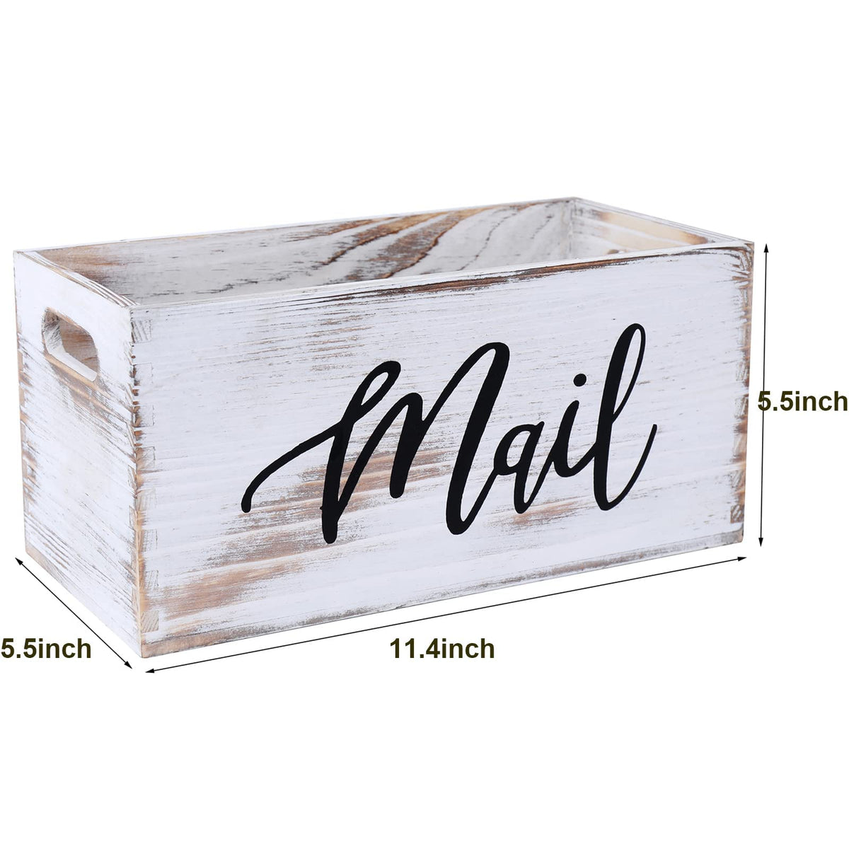White Mail Organizer V9313