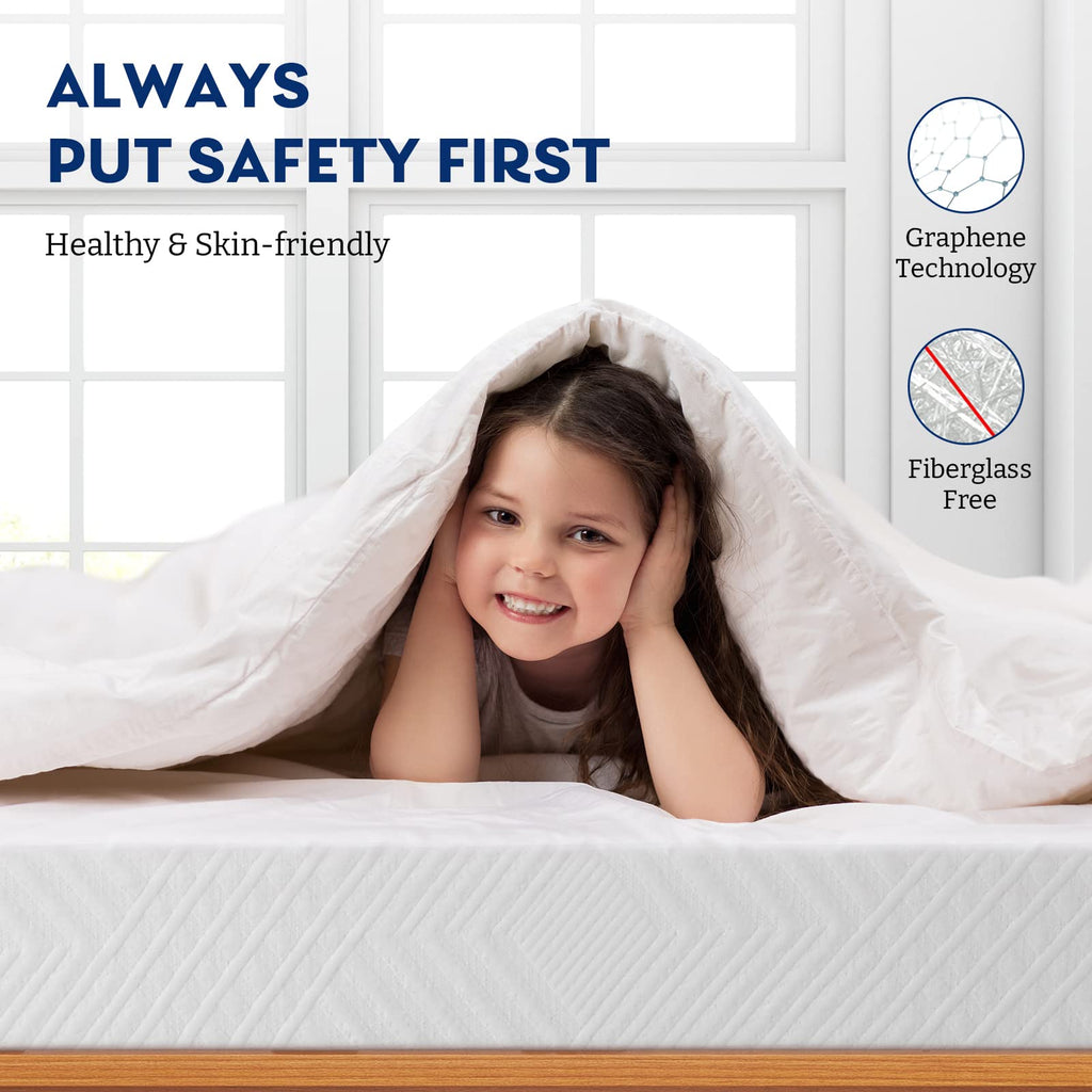 Twin 6 Inch Memory Foam Mattress F51459