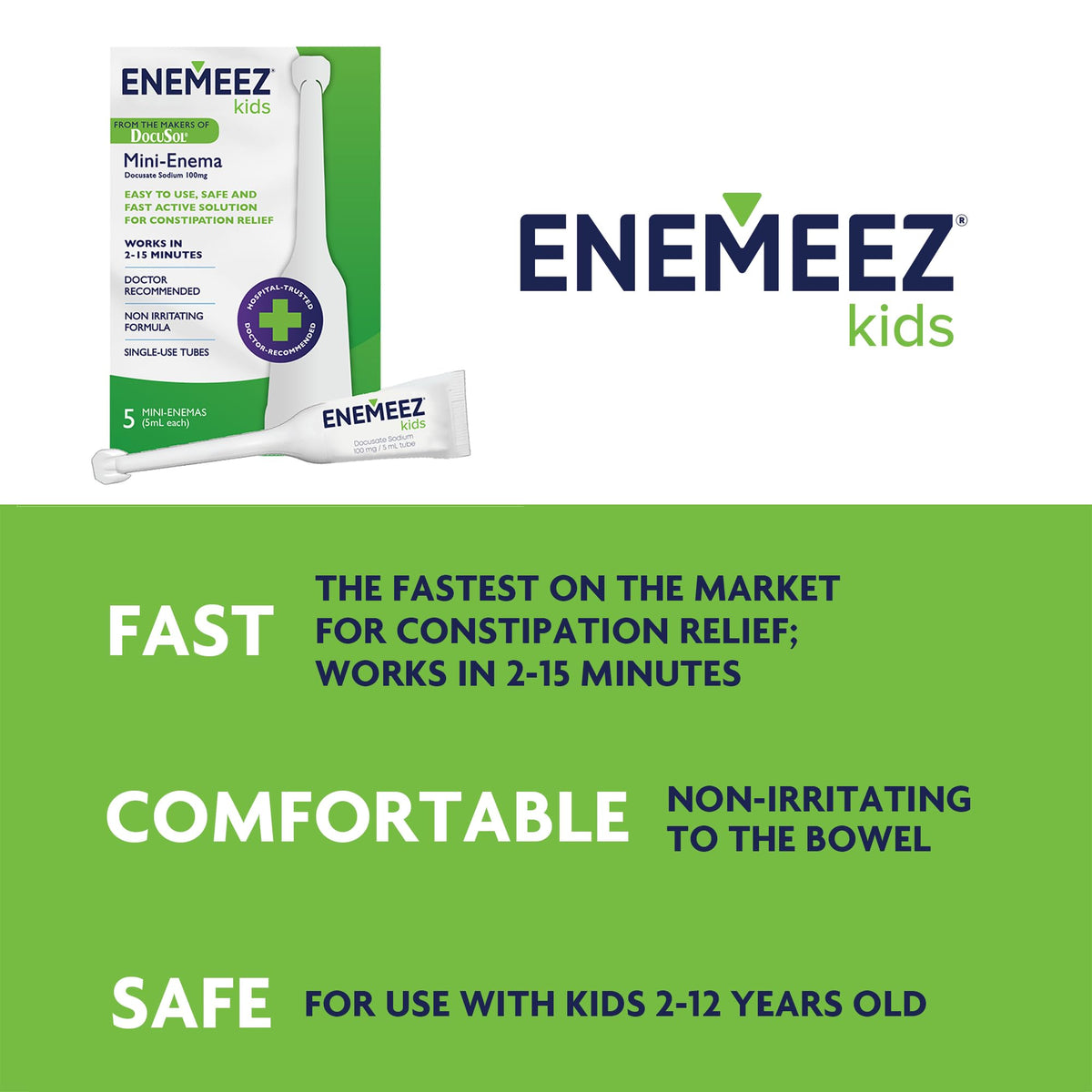 Kids Enema Single-Use Tubes Q82765