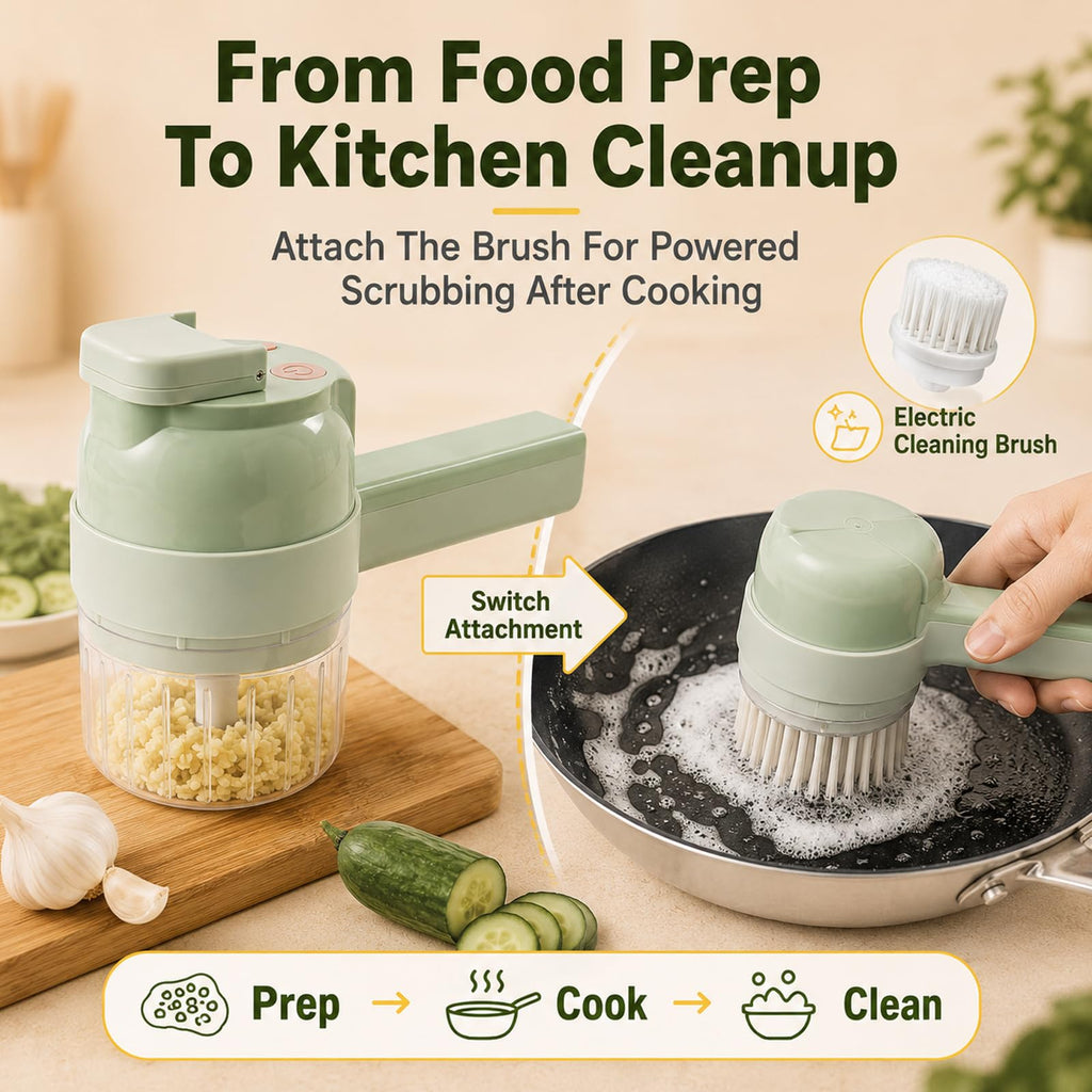 4 in 1 Handheld Electric Food Chopper T441