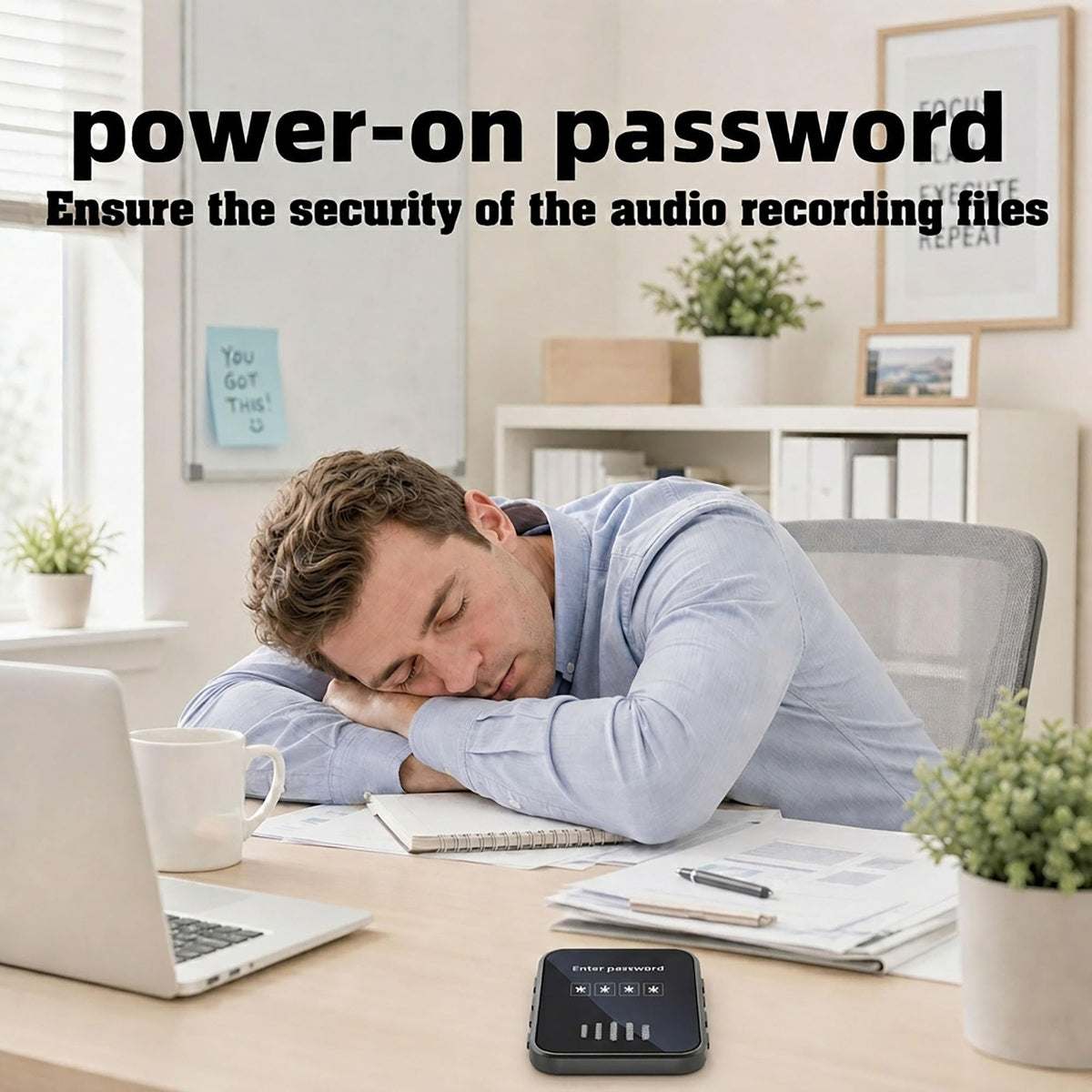 Voice-Activated Recorder with Playback N548004