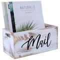 White Mail Organizer V9313