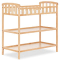 Compact Portable Pinewood Changing Table with Safety Rails S564854